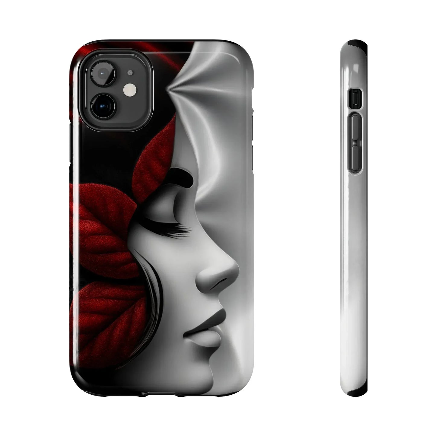 Whispered Grace Phone Case for iPhone 7-17 and Samsung Galaxy S21-S25 Models - KarArmDesign