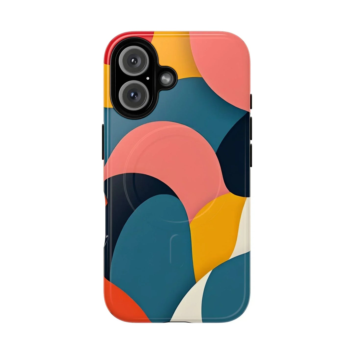 Colorful Abstract Art Phone Case for iPhone 14-16 Models - KarArmDesign