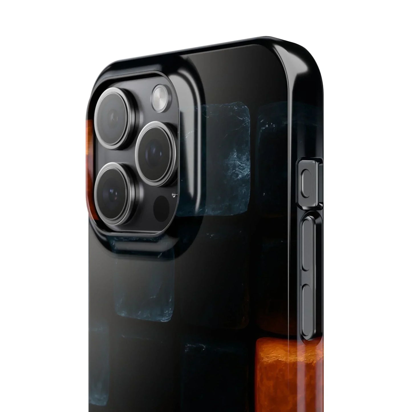 Blue Geometric Phone Case for iPhone 12-16 Models - KarArmDesign