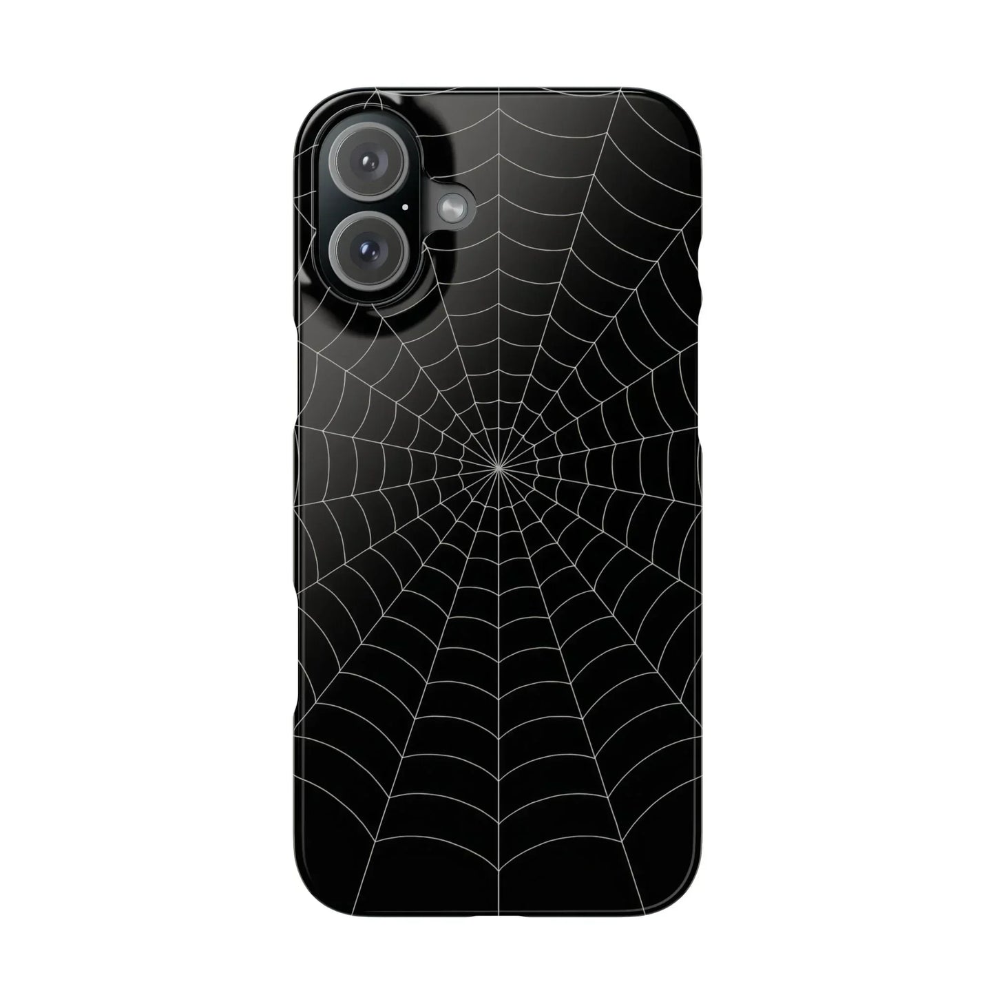 Spider Web Phone Case Slim Cases for iPhone 12-16 Models - KarArmDesign