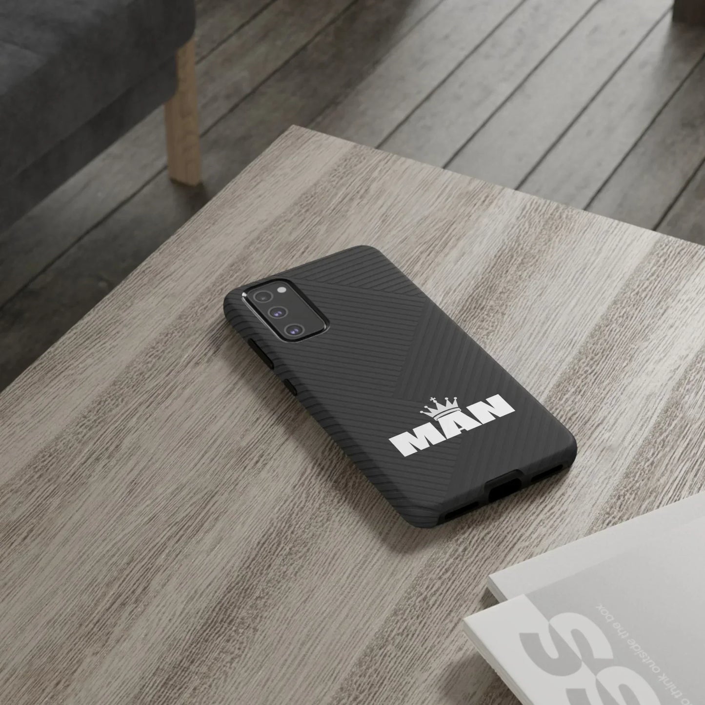 MAN Logo Phone Case for Samsung Galaxy S10-S25 Models - KarArmDesign