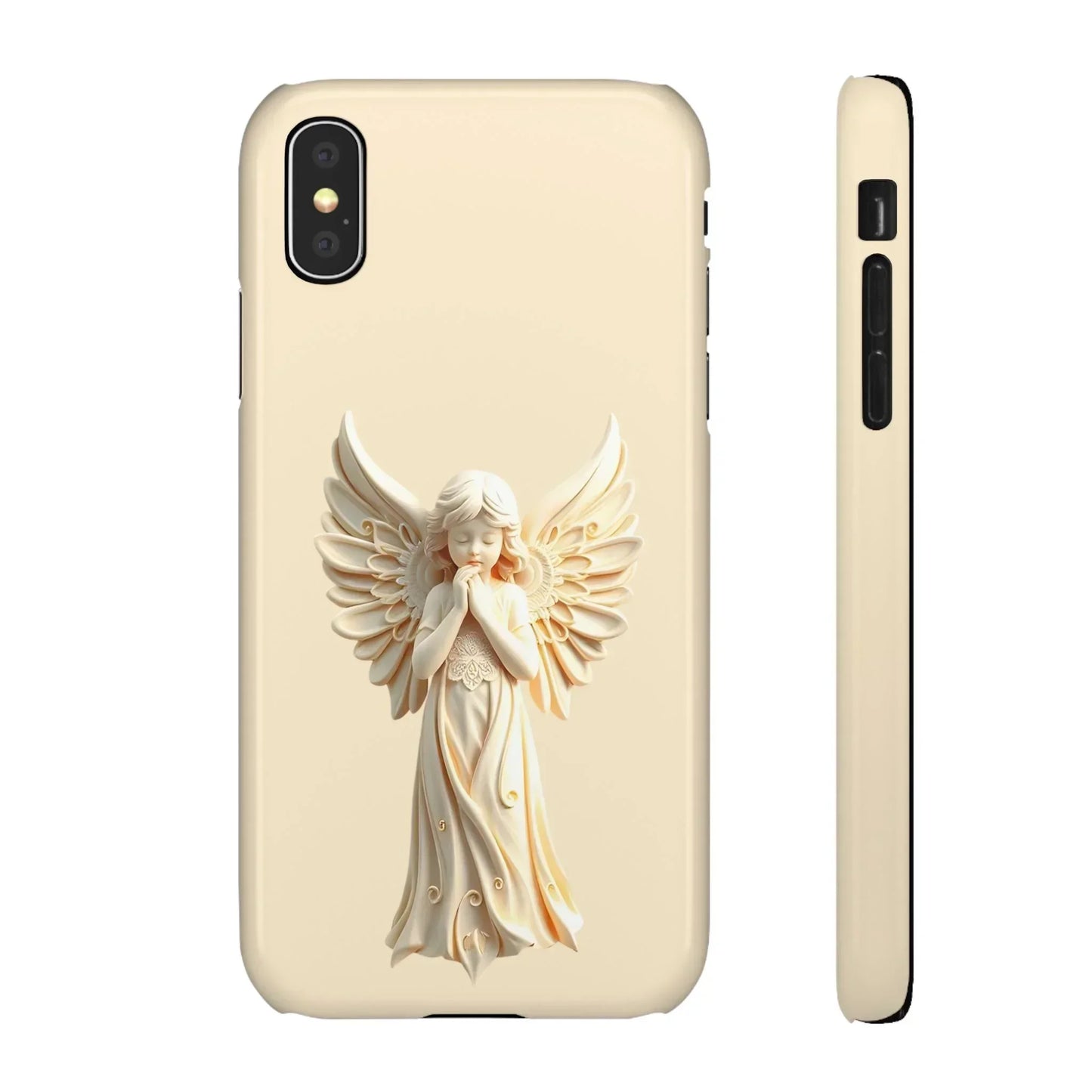 Heavenly Angel Phone Case for iPhone 7-16 and Samsung Galaxy S10-S24 Models - KarArmDesign
