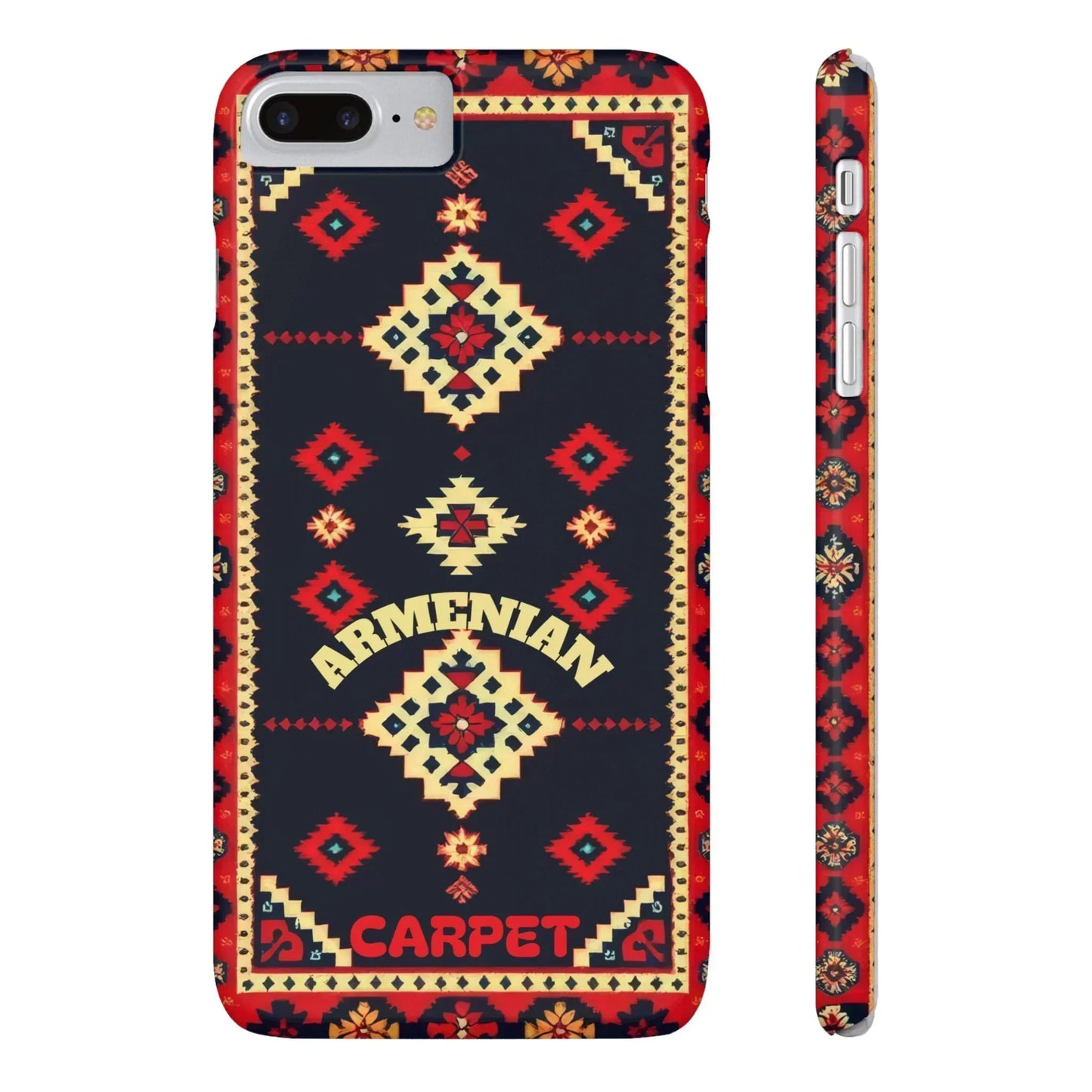 Armenian Carpet Pattern Traditional Ethnic Design Phone Case for iPhone 7-16 Models - KarArmDesign