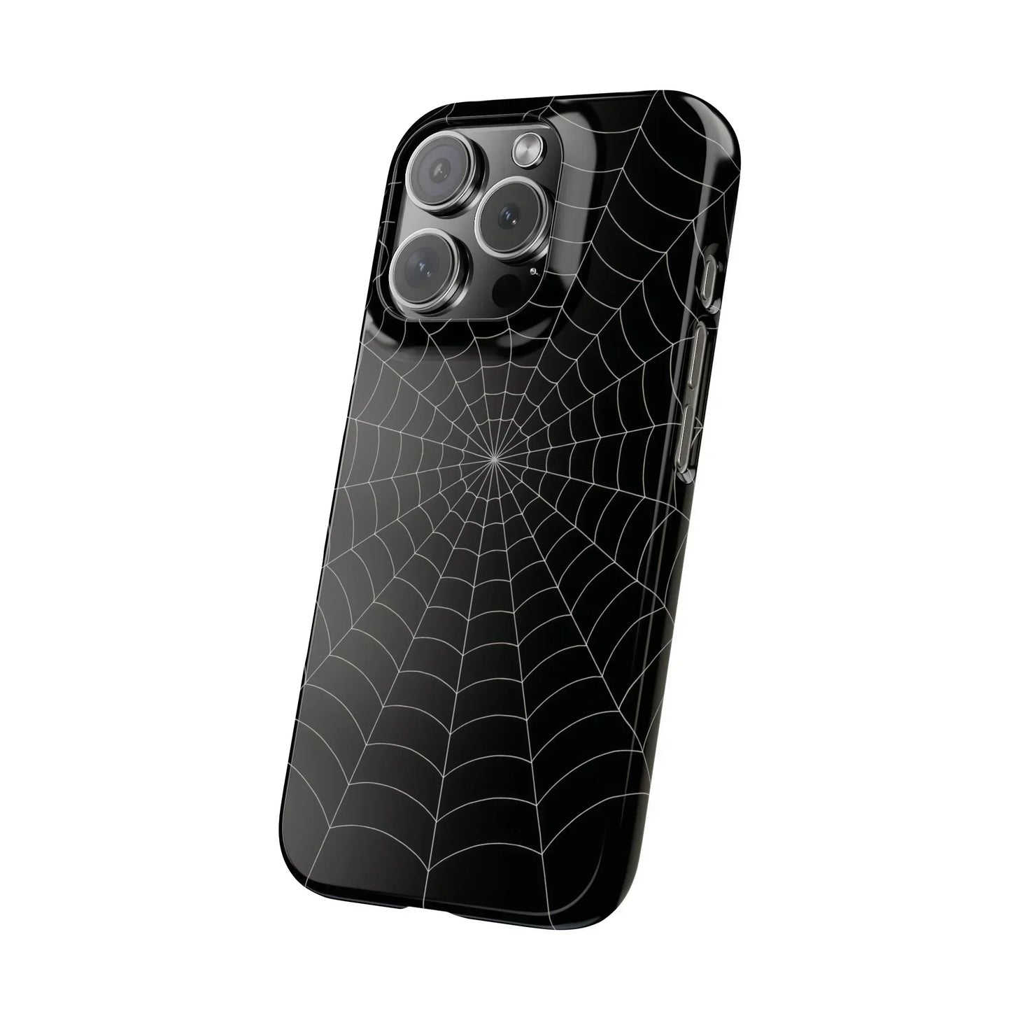 Spider Web Phone Case Slim Cases for iPhone 12-16 Models - KarArmDesign