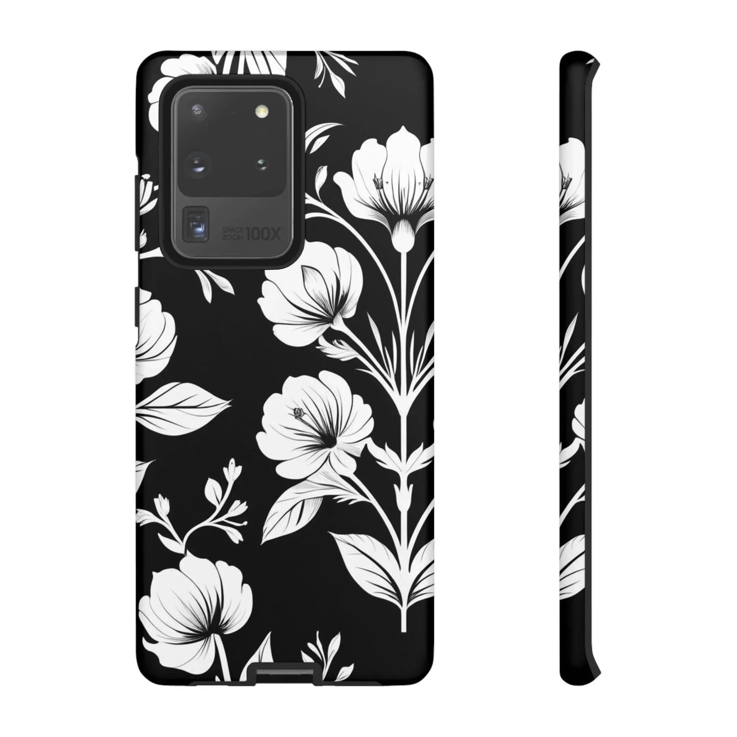 ElegantFloral Phone Case for Samsung Galaxy S10-S25 Models - KarArmDesign