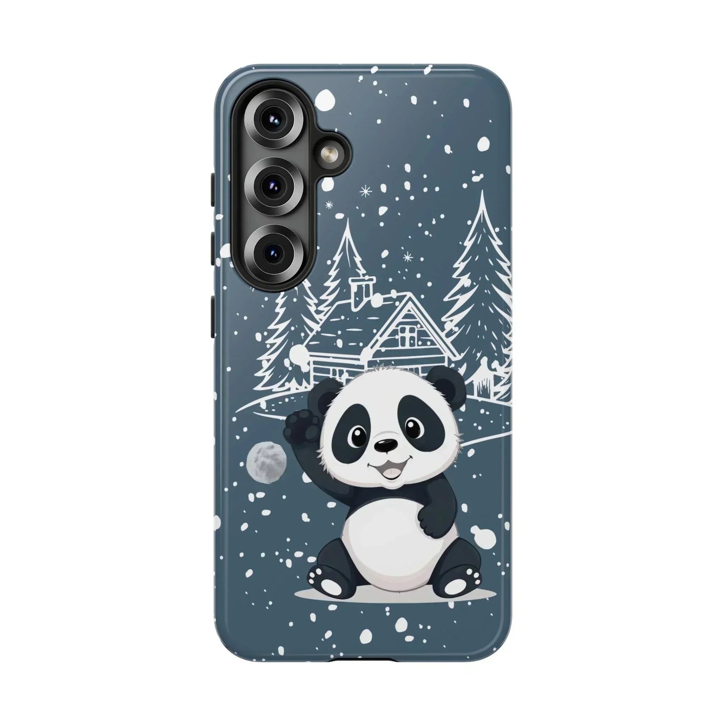 Cute Panda Phone Case for Samsung Galaxy and Google Pixel - KarArmDesign