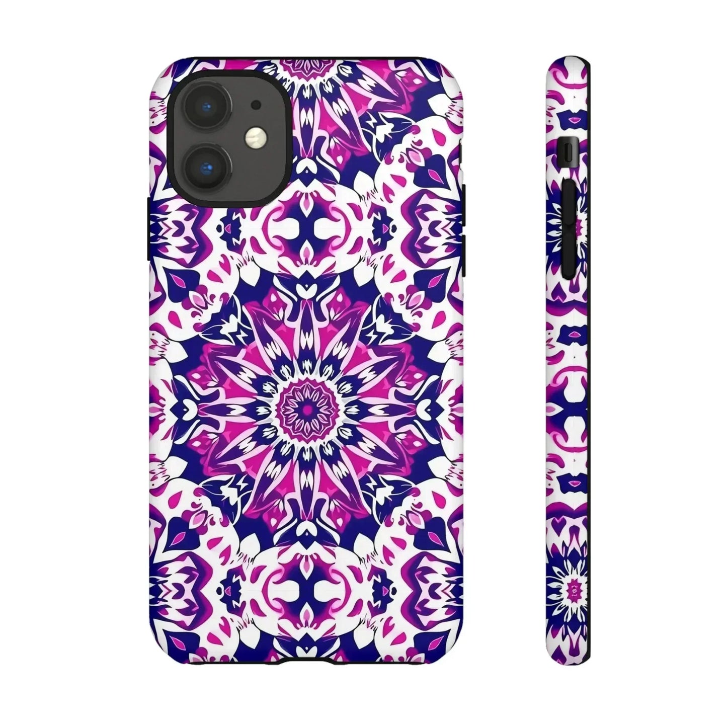 Vibrant Mandala Phone Case – Artistic Protection for iPhone & Galaxy - KarArmDesign