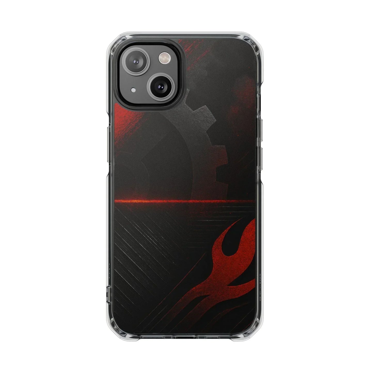 Gear Flame Phone Case for iPhone 14-16 Models - KarArmDesign