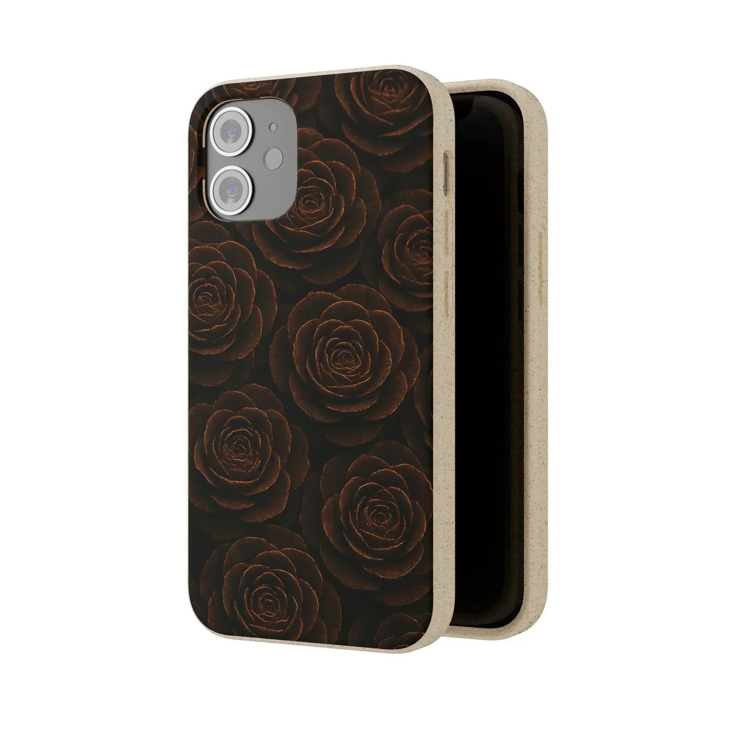 Wooden Roses Phone Case for iPhone 11-16 and Samsung Galaxy S20-S22 Models - KarArmDesign