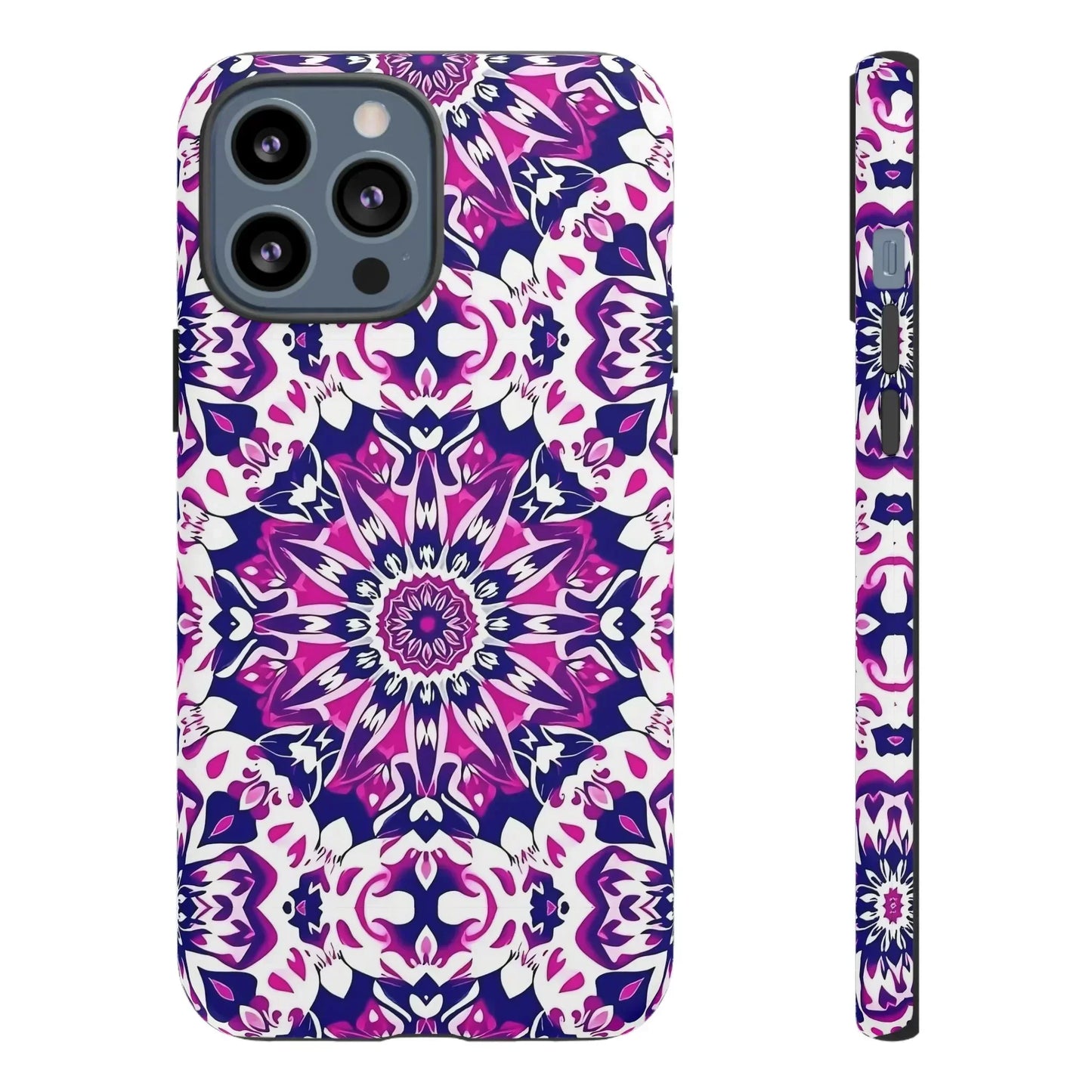 Vibrant Mandala Phone Case – Artistic Protection for iPhone & Galaxy - KarArmDesign