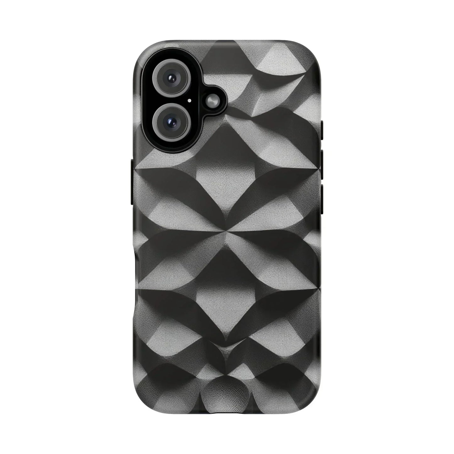3D Geometric Phone Case for iPhone 8–16 Models - KarArmDesign