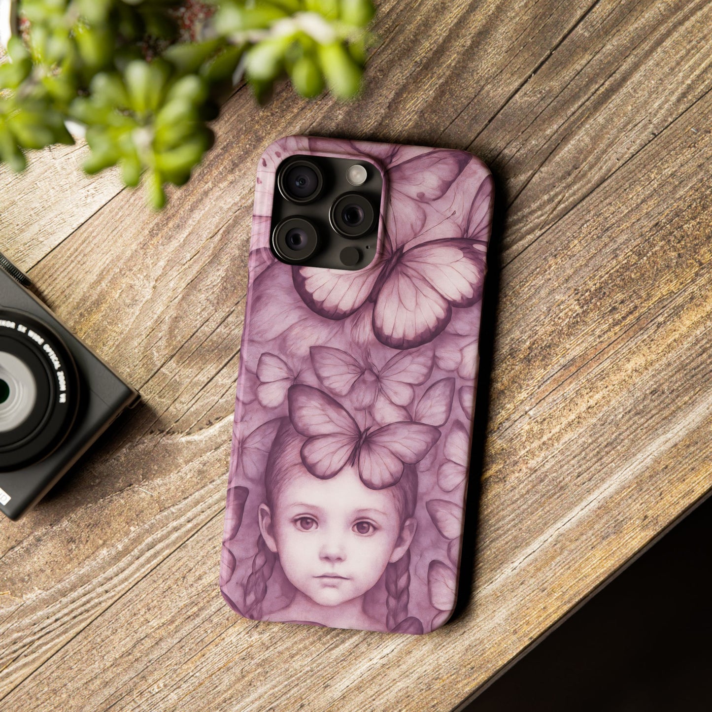 Mystic Girl Phone Case for iPhone 7-17 Models
