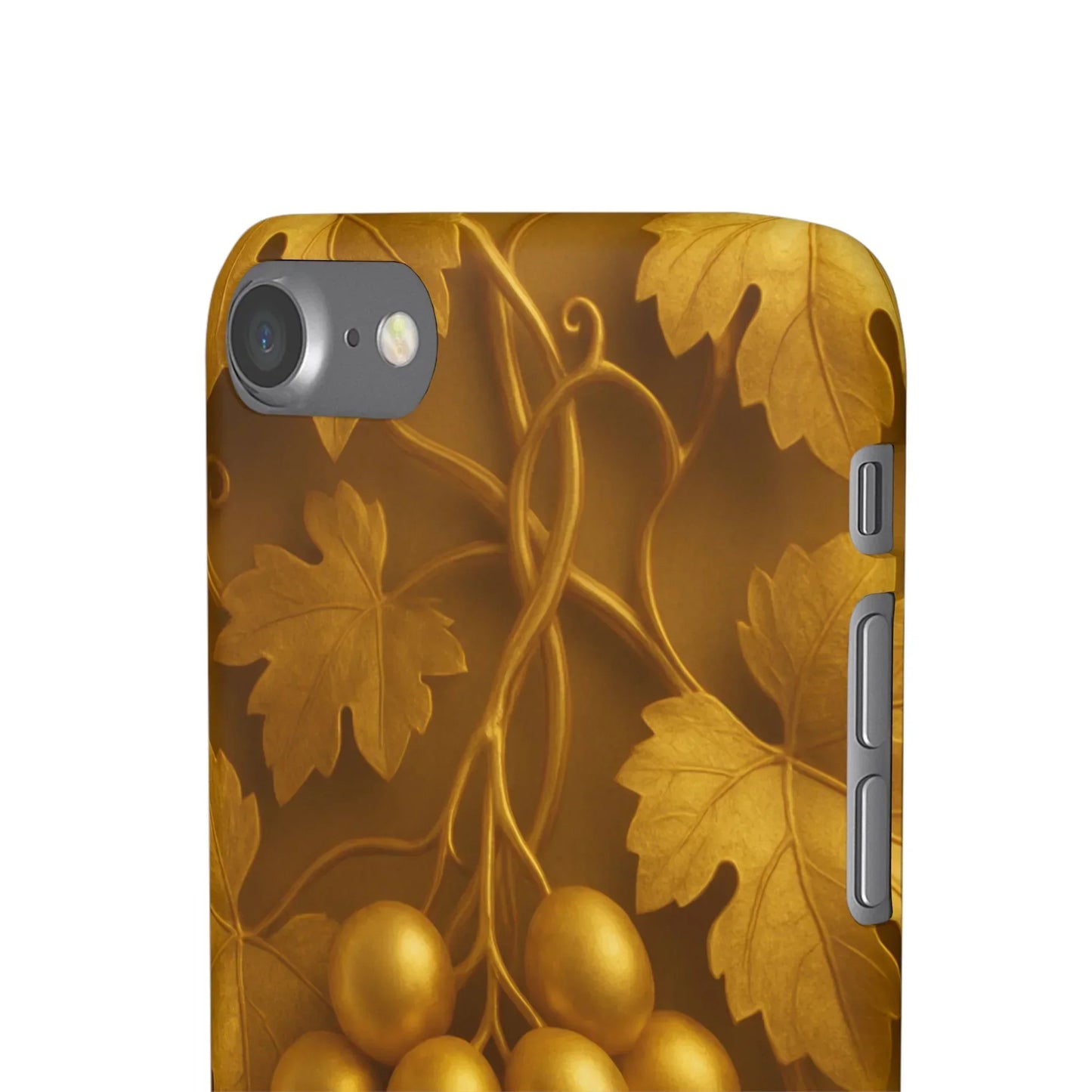 Golden Grapes Phone Case for iPhone 7–16 Models - KarArmDesign