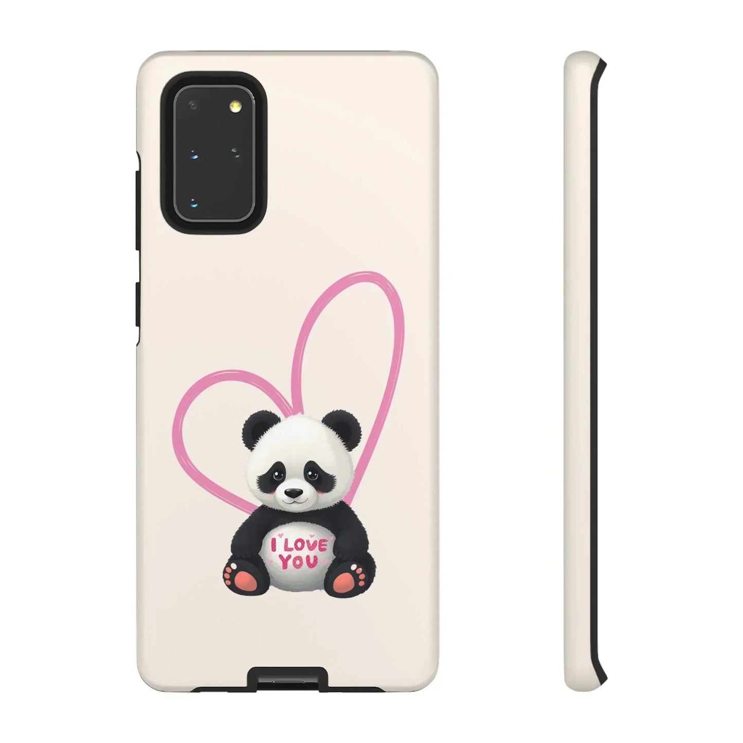 Adorable Panda Phone Case for Samsung Galaxy S10-S25 Models - KarArmDesign