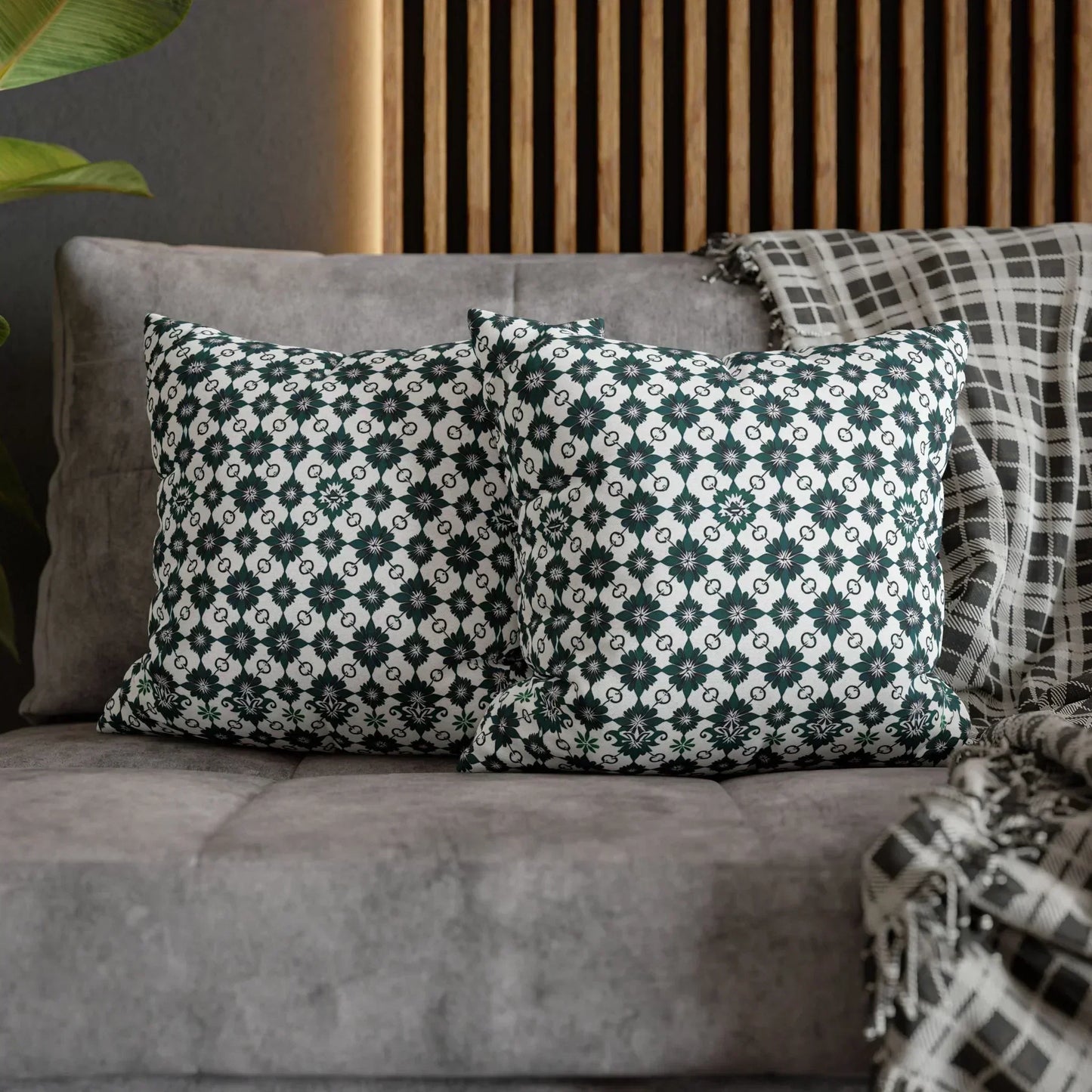 Spun Polyester Square Pillowcase - KarArmDesign