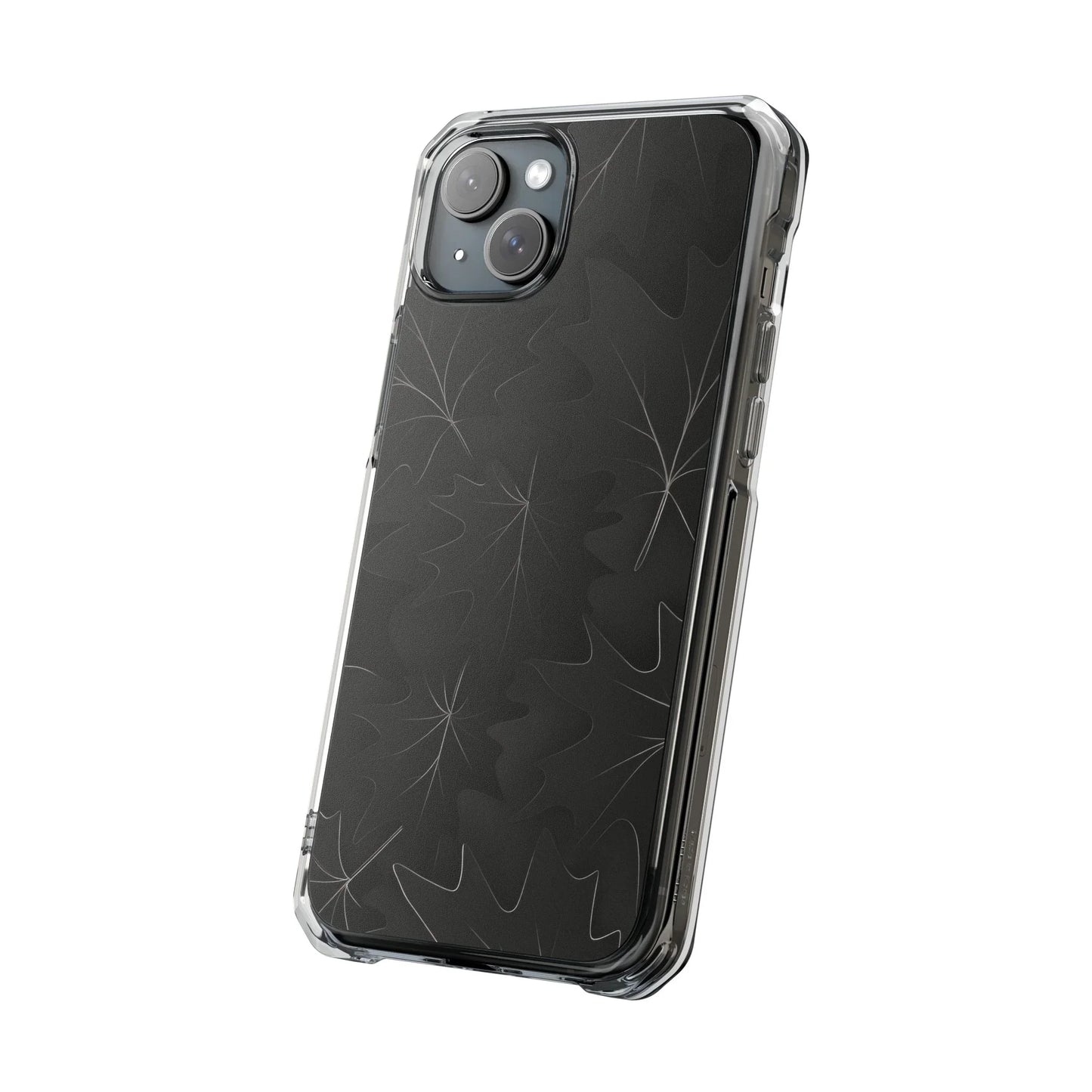 Botanical Noir Phone Case for iPhone 14-16 Models - KarArmDesign