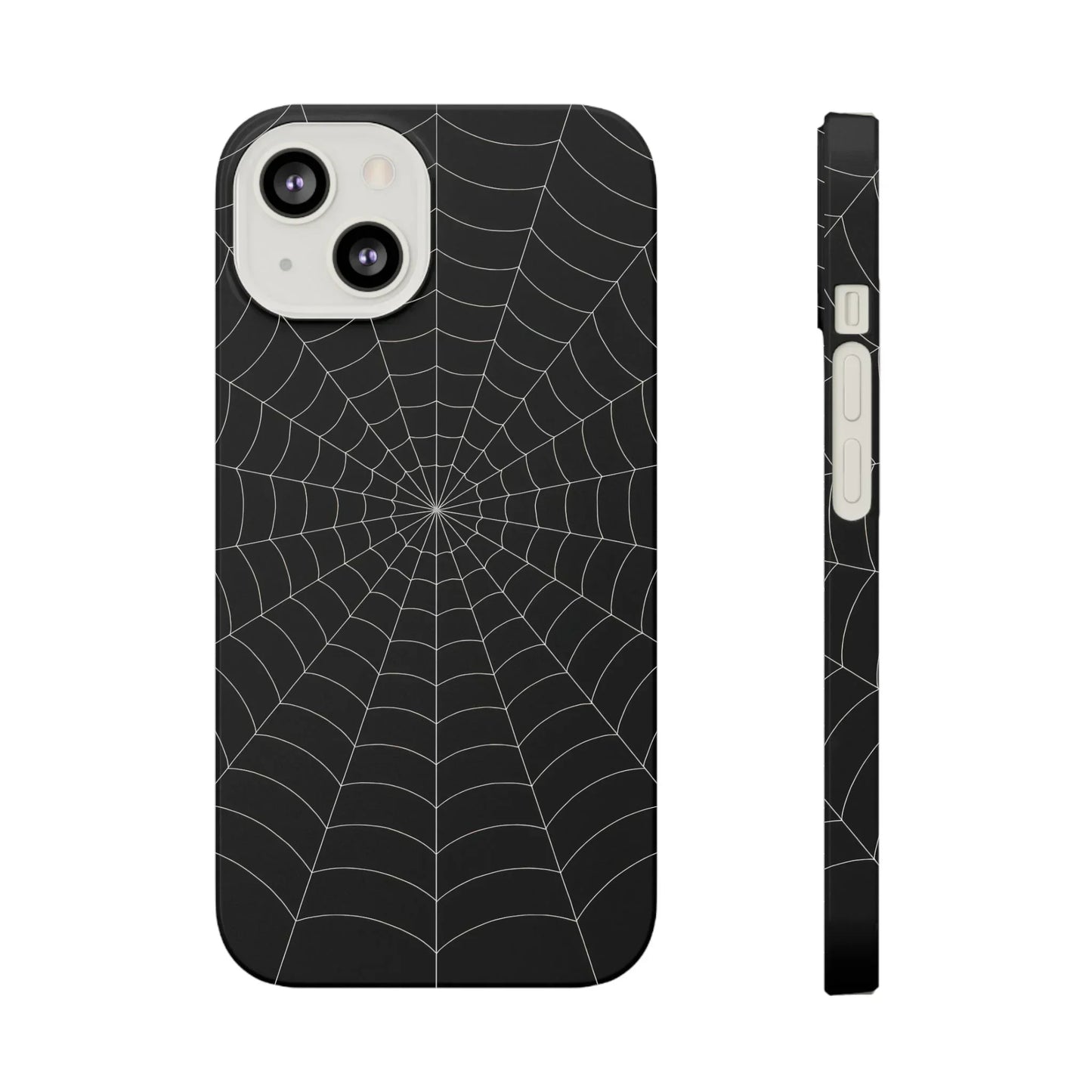 Spider Web Phone Case Slim Cases for iPhone 12-16 Models - KarArmDesign