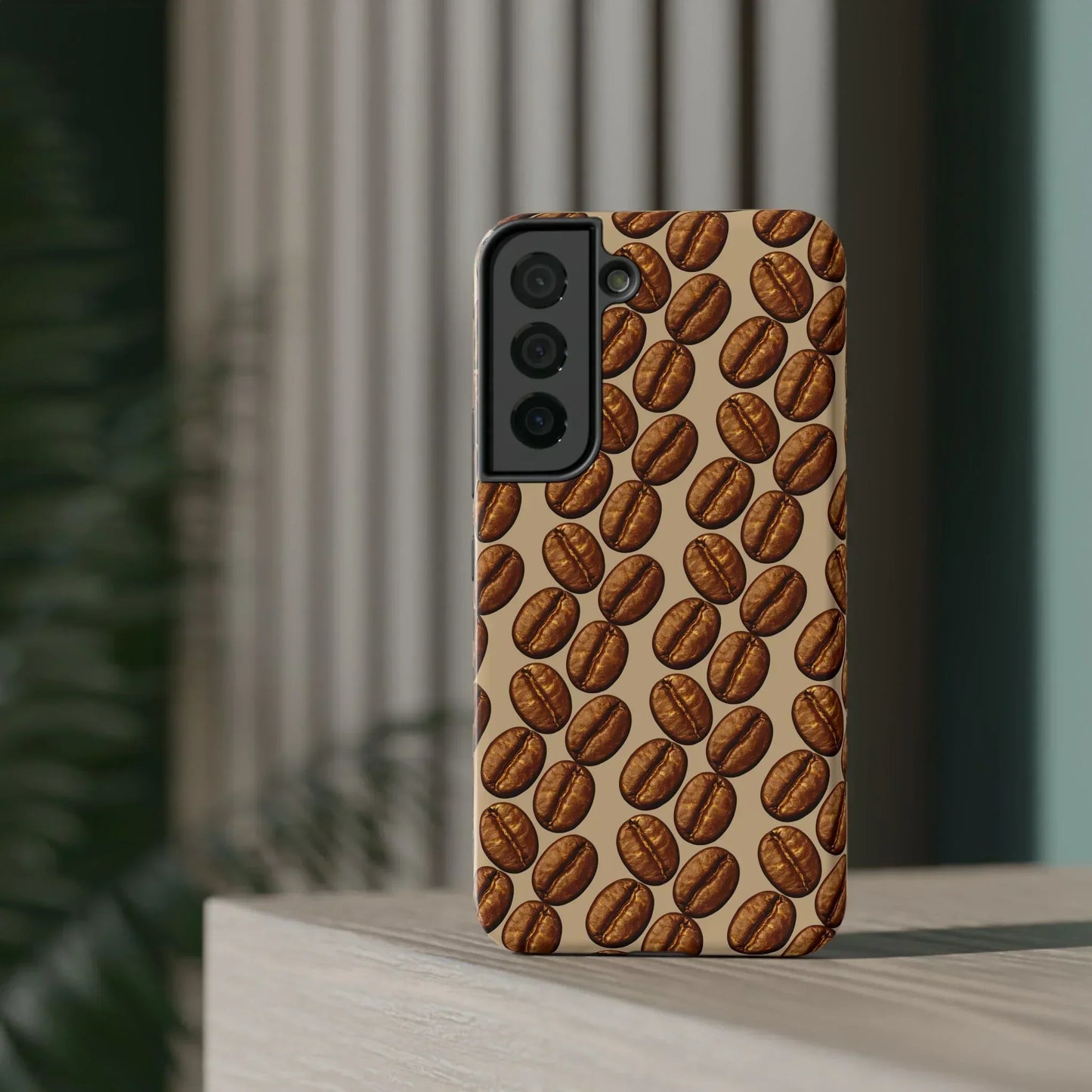Coffee Pattern Phone Case for iPhone and Samsung Galaxy - KarArmDesign