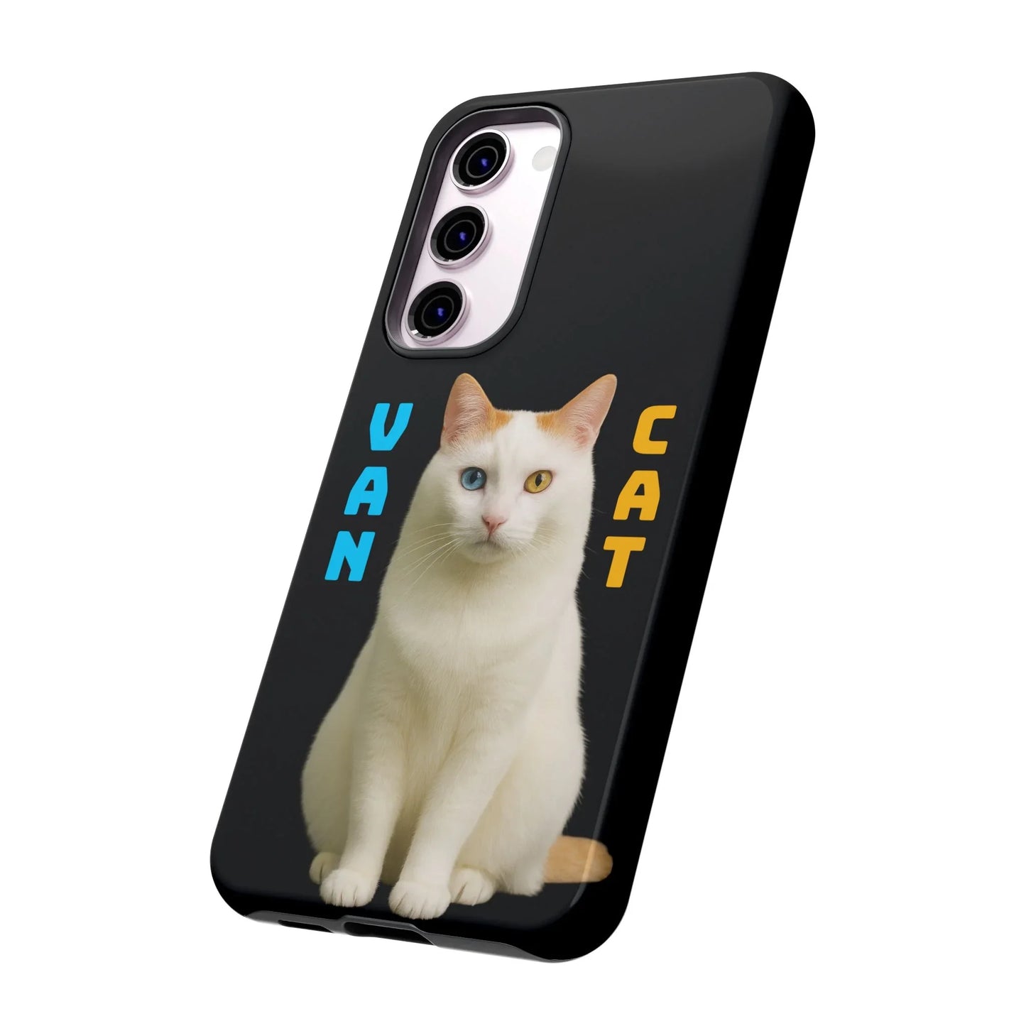 VAN CAT Phone Case for iPhone 8-16 and Samsung Galaxy S20-S25 Models