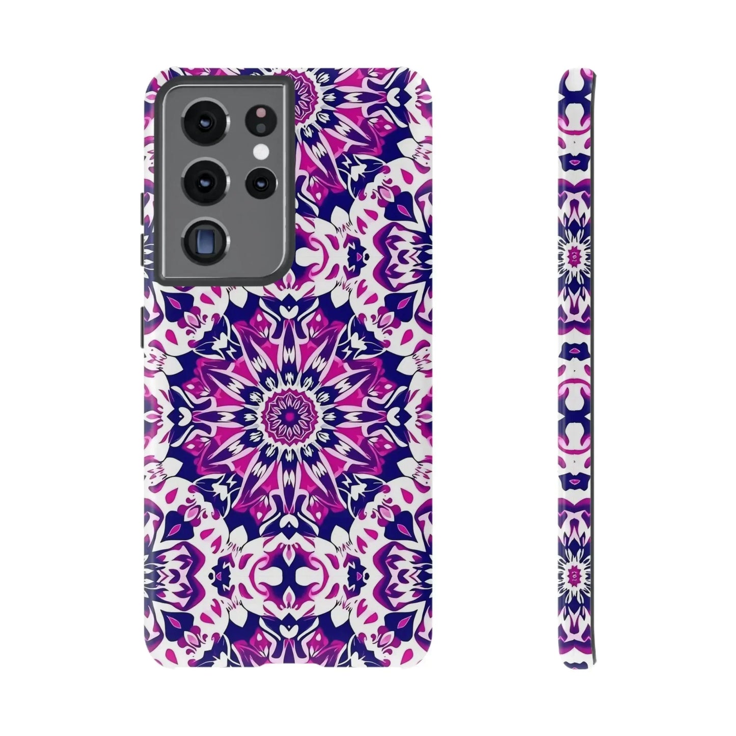 Vibrant Mandala Phone Case – Artistic Protection for iPhone & Galaxy - KarArmDesign