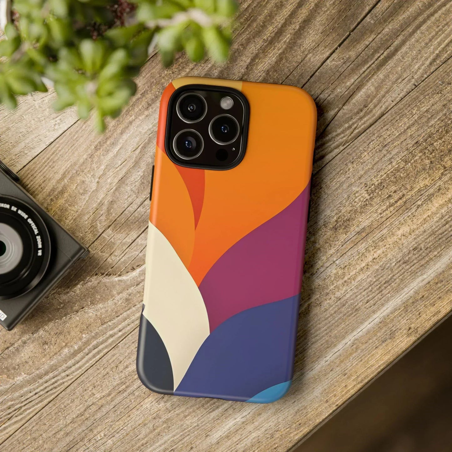 Vibrant Abstract Design Phone Case for iPhone and Samsung Galaxy - KarArmDesign