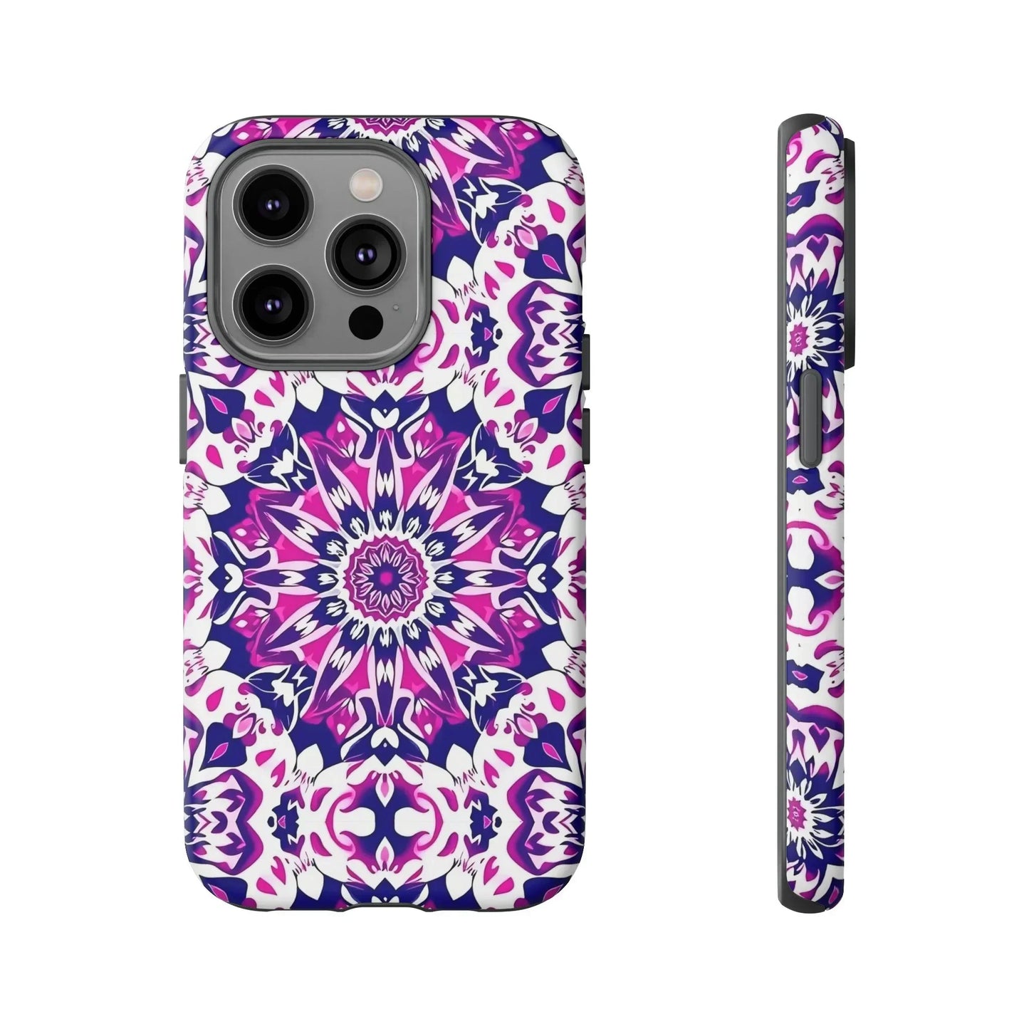 Vibrant Mandala Phone Case – Artistic Protection for iPhone & Galaxy - KarArmDesign