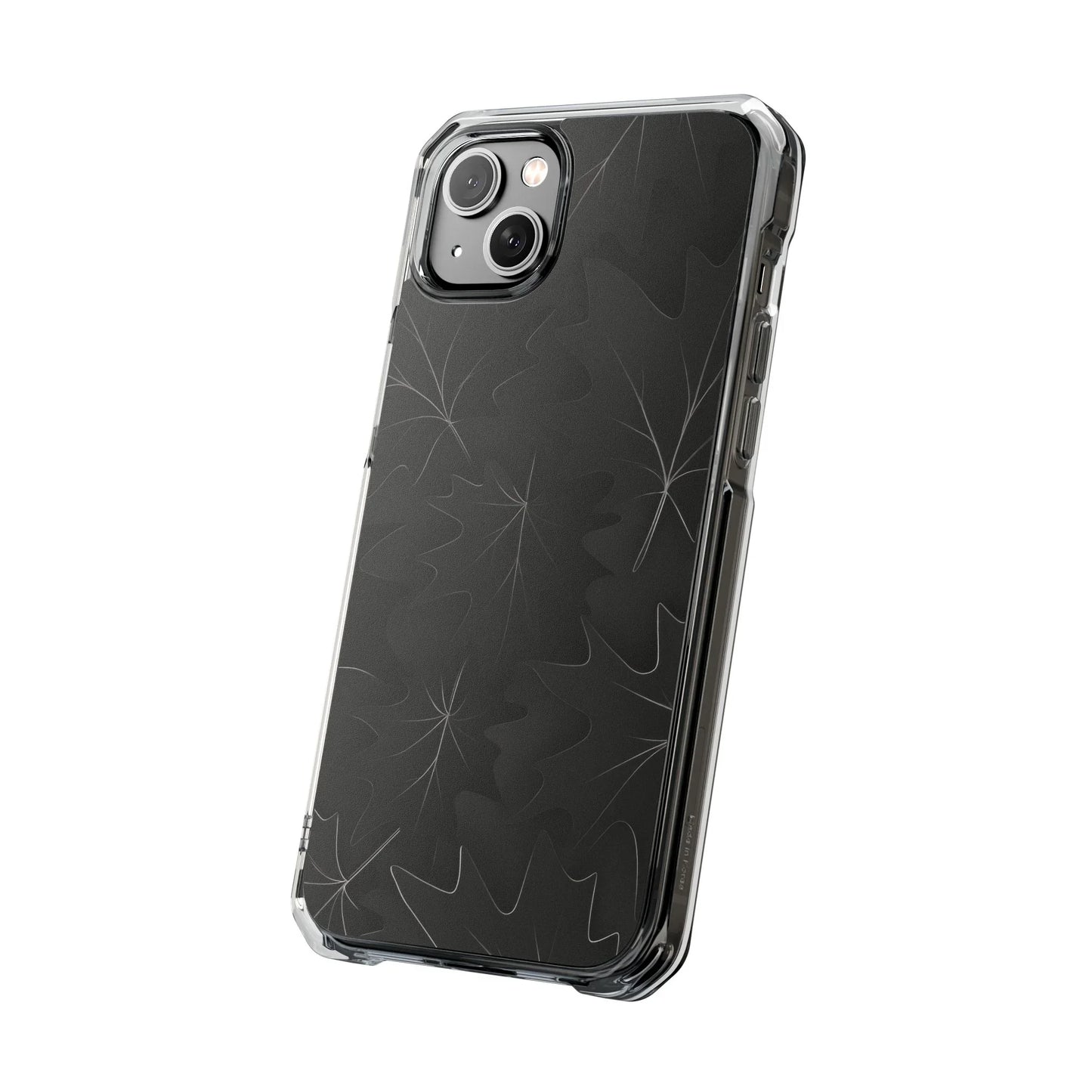 Botanical Noir Phone Case for iPhone 14-16 Models - KarArmDesign