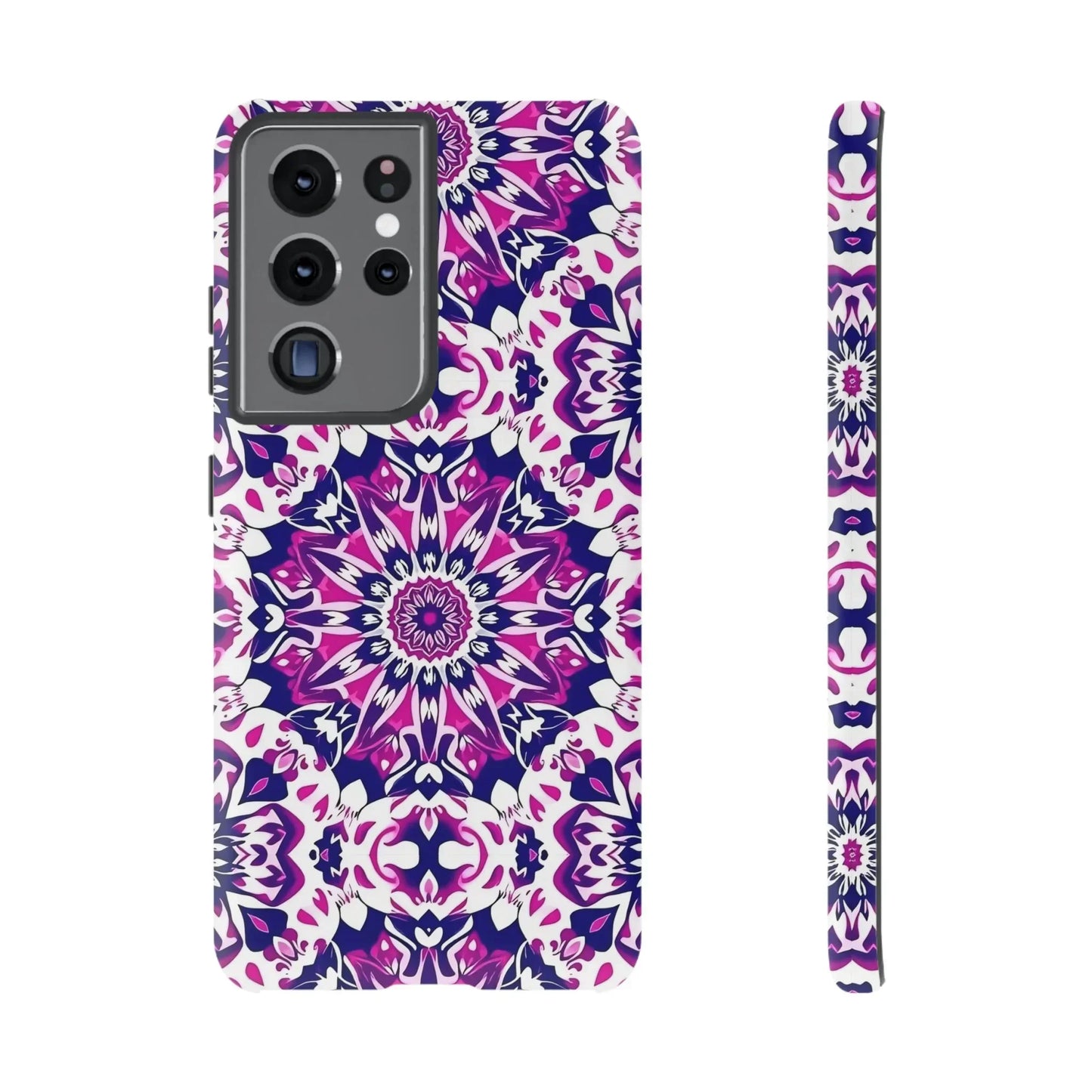 Vibrant Mandala Phone Case – Artistic Protection for iPhone & Galaxy - KarArmDesign