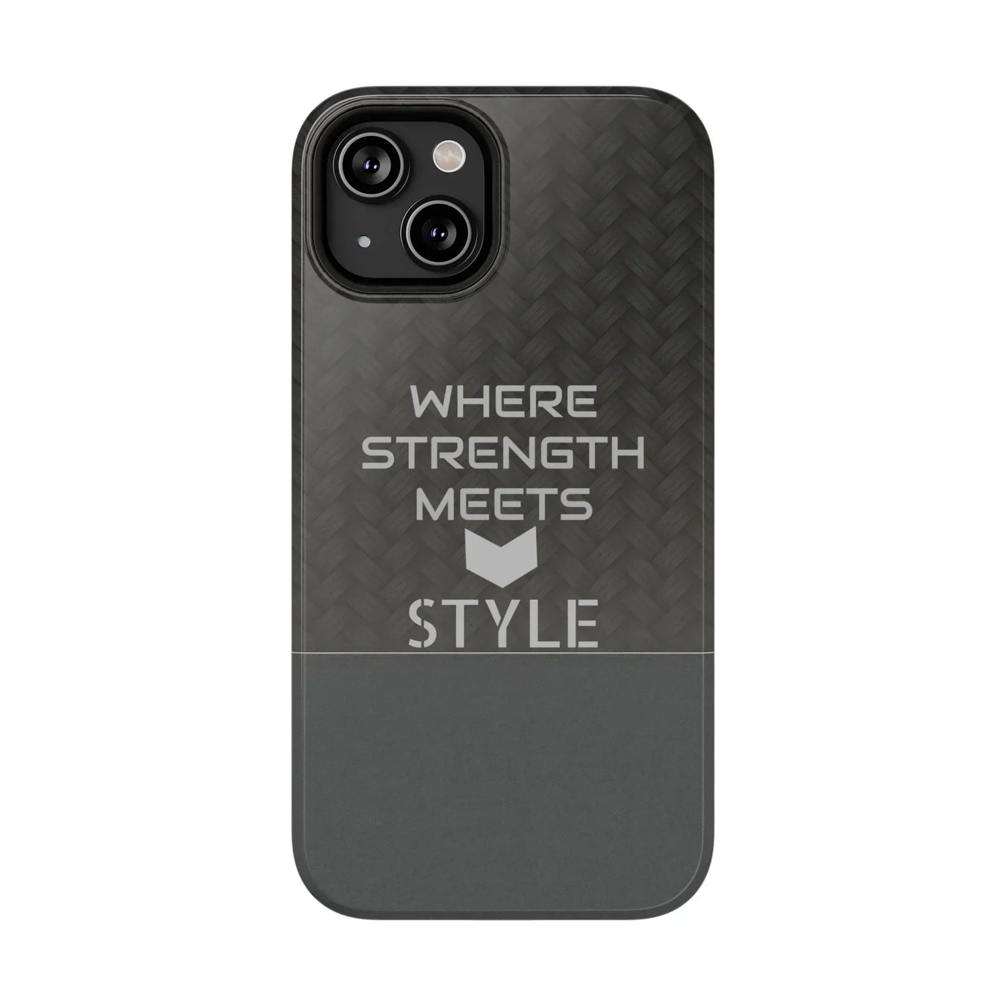 Gray Carbon Phone Case for iPhone 12-16 and Galaxy S21-S22 Models - KarArmDesign