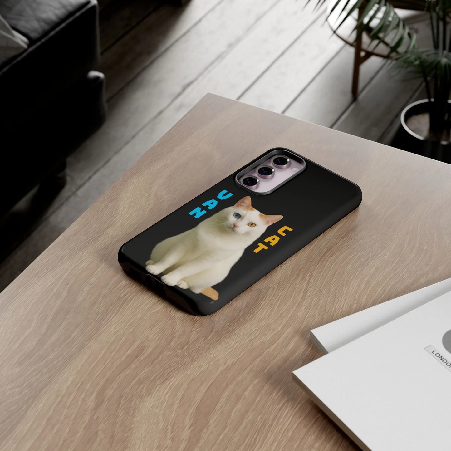 VAN CAT Phone Case for iPhone 8-16 and Samsung Galaxy S20-S25 Models