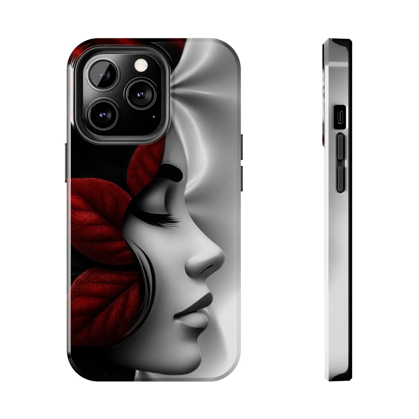 Whispered Grace Phone Case for iPhone 7-17 and Samsung Galaxy S21-S25 Models - KarArmDesign