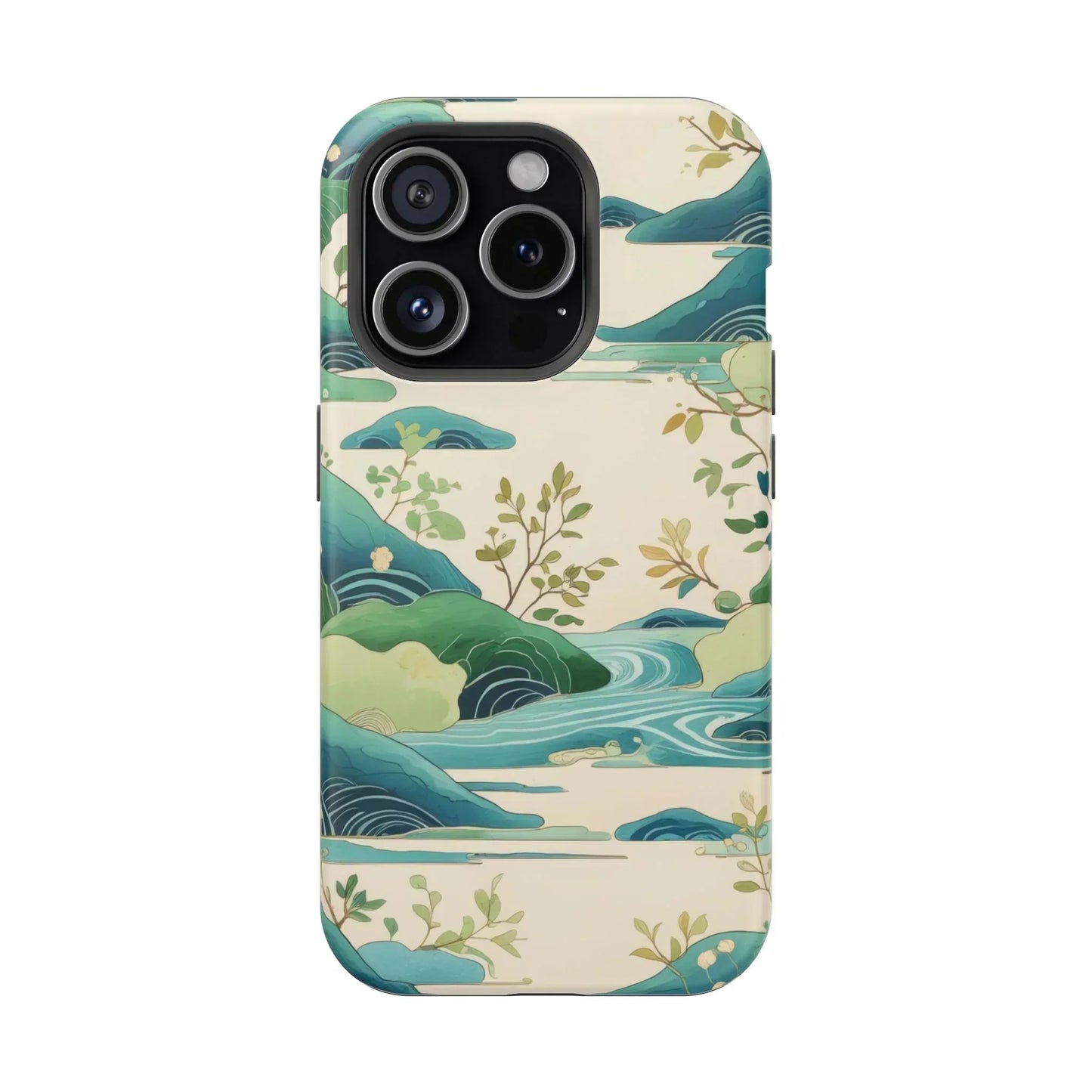 Nature Landscape Phone Case for iPhone 12-16 and Samsung Galaxy S21-S22 Models - KarArmDesign