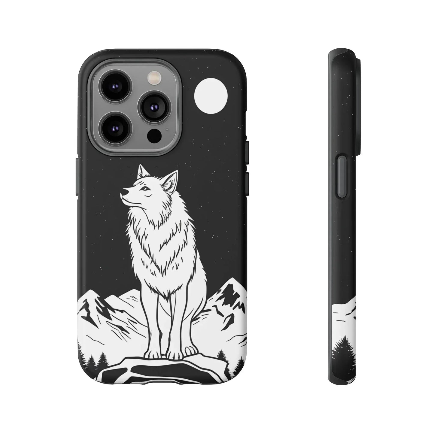 Majestic Wolf Phone Case for iPhone and Samsung Galaxy - KarArmDesign