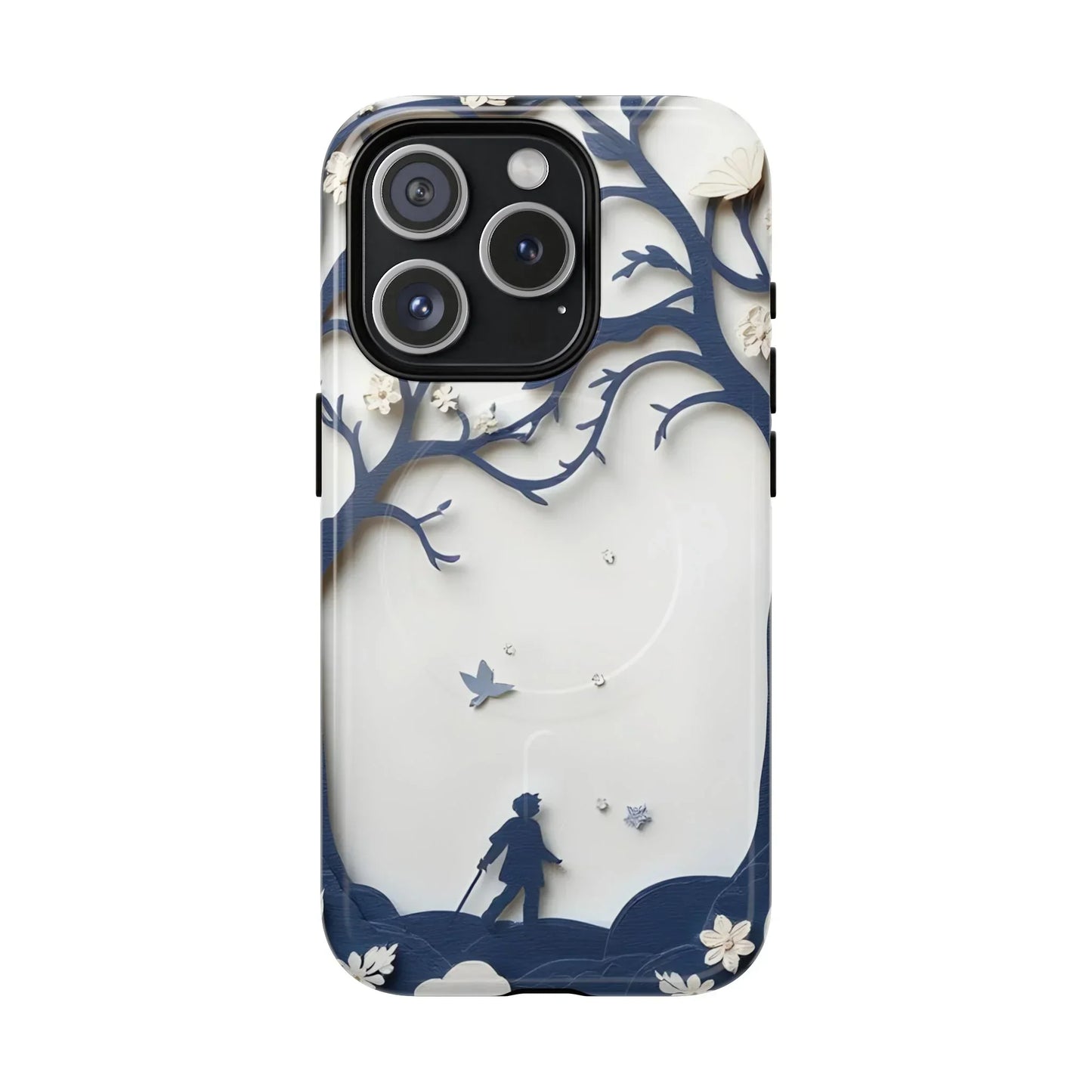 Nature Silhouette Phone Case for iPhone 14-16 Models - KarArmDesign