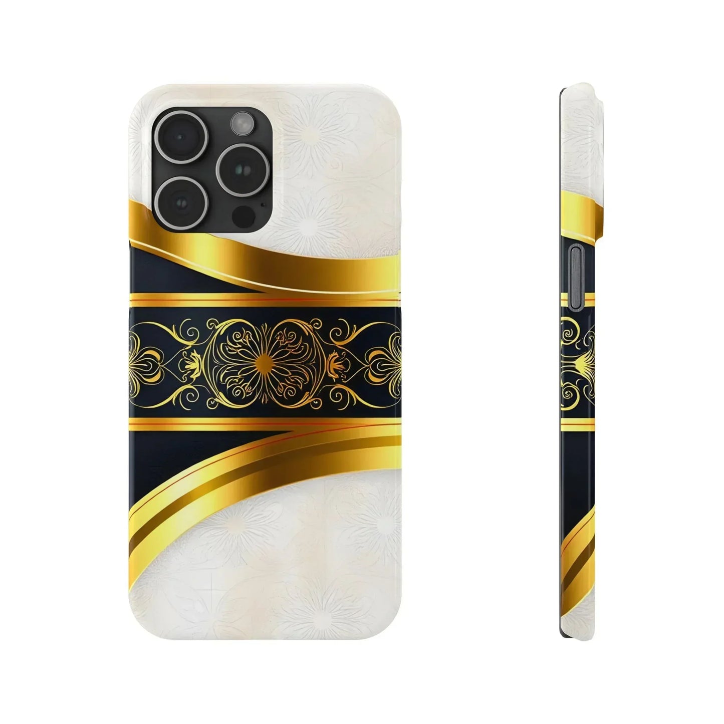Baroque Gold Floral Phone Case for iPhone and Samsung - KarArmDesign