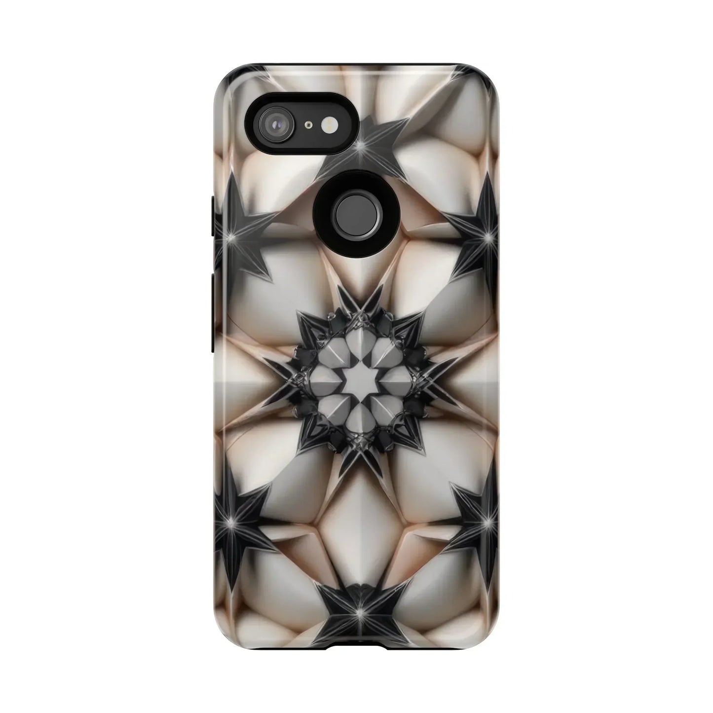 Kaleidoscope Pattern Phone Case for Samsung Galaxy and Google Pixel - KarArmDesign