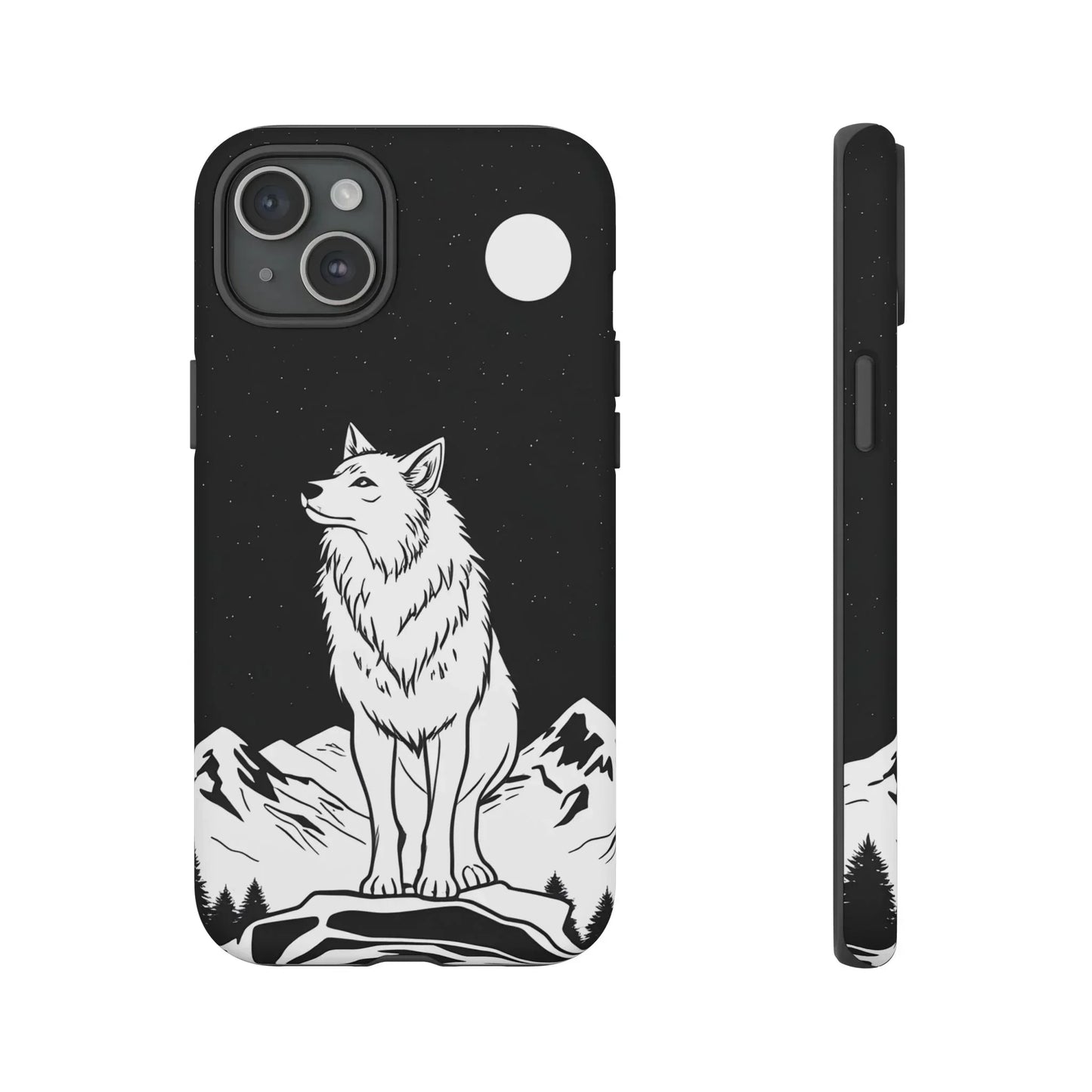 Majestic Wolf Phone Case for iPhone and Samsung Galaxy - KarArmDesign