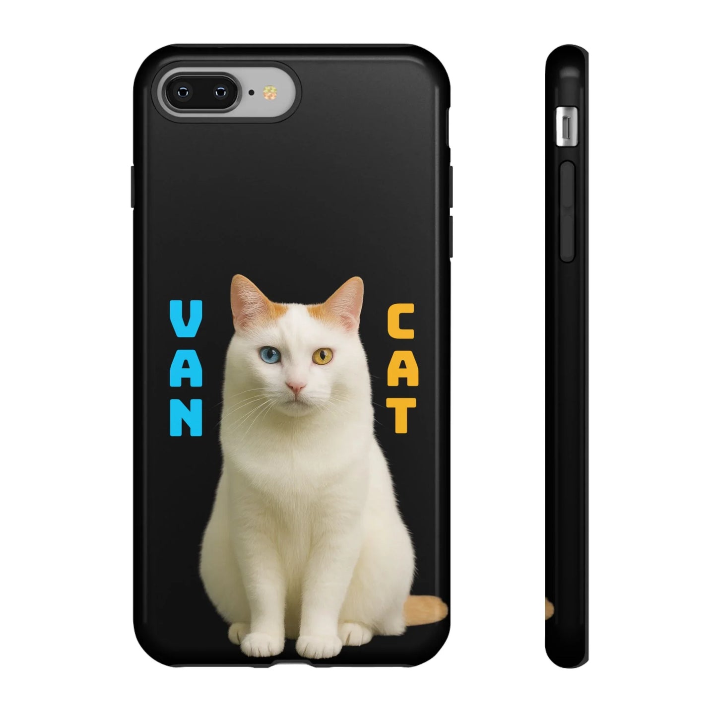 VAN CAT Phone Case for iPhone 8-16 and Samsung Galaxy S20-S25 Models