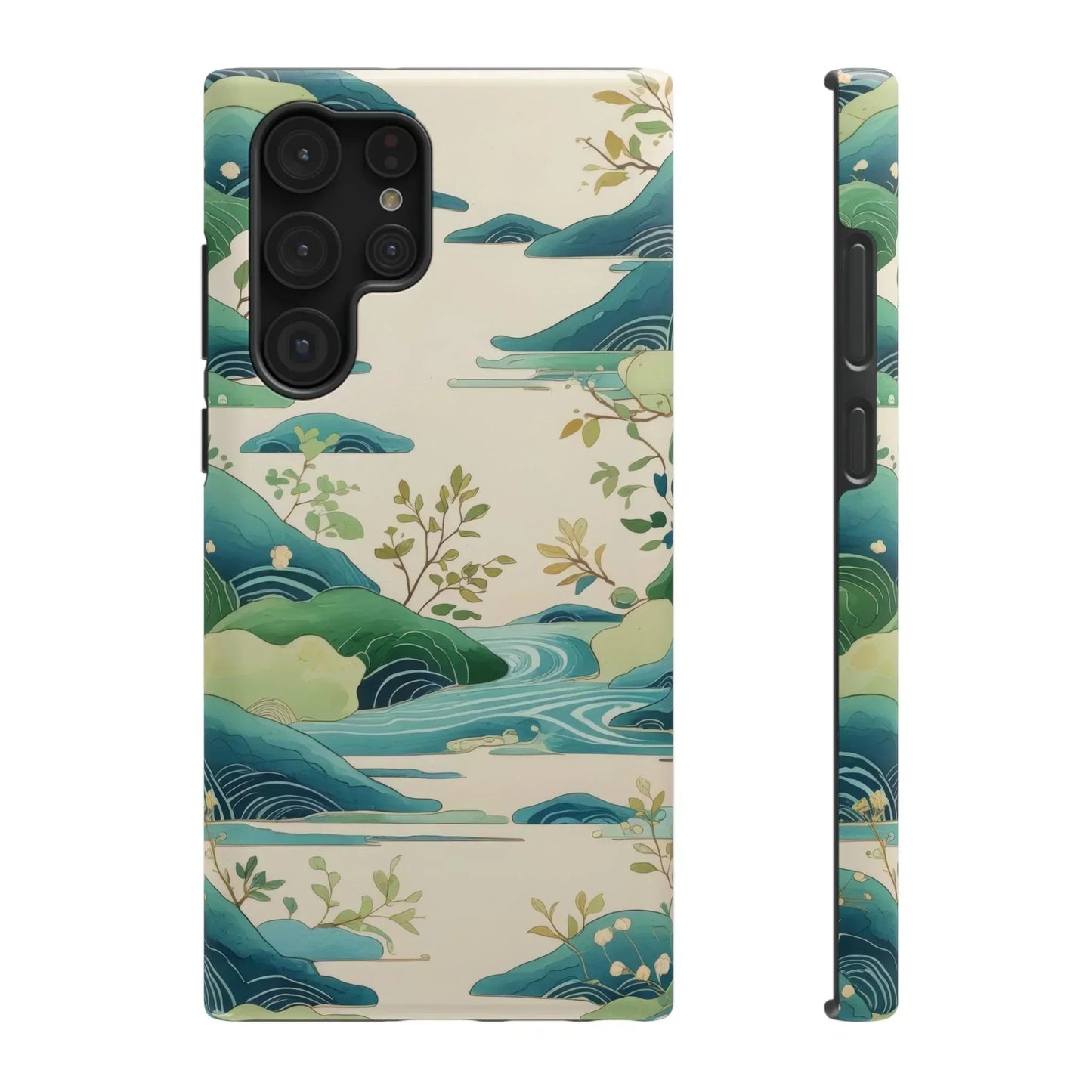 Nature Landscape Phone Case for iPhone 12-16 and Samsung Galaxy S21-S22 Models - KarArmDesign
