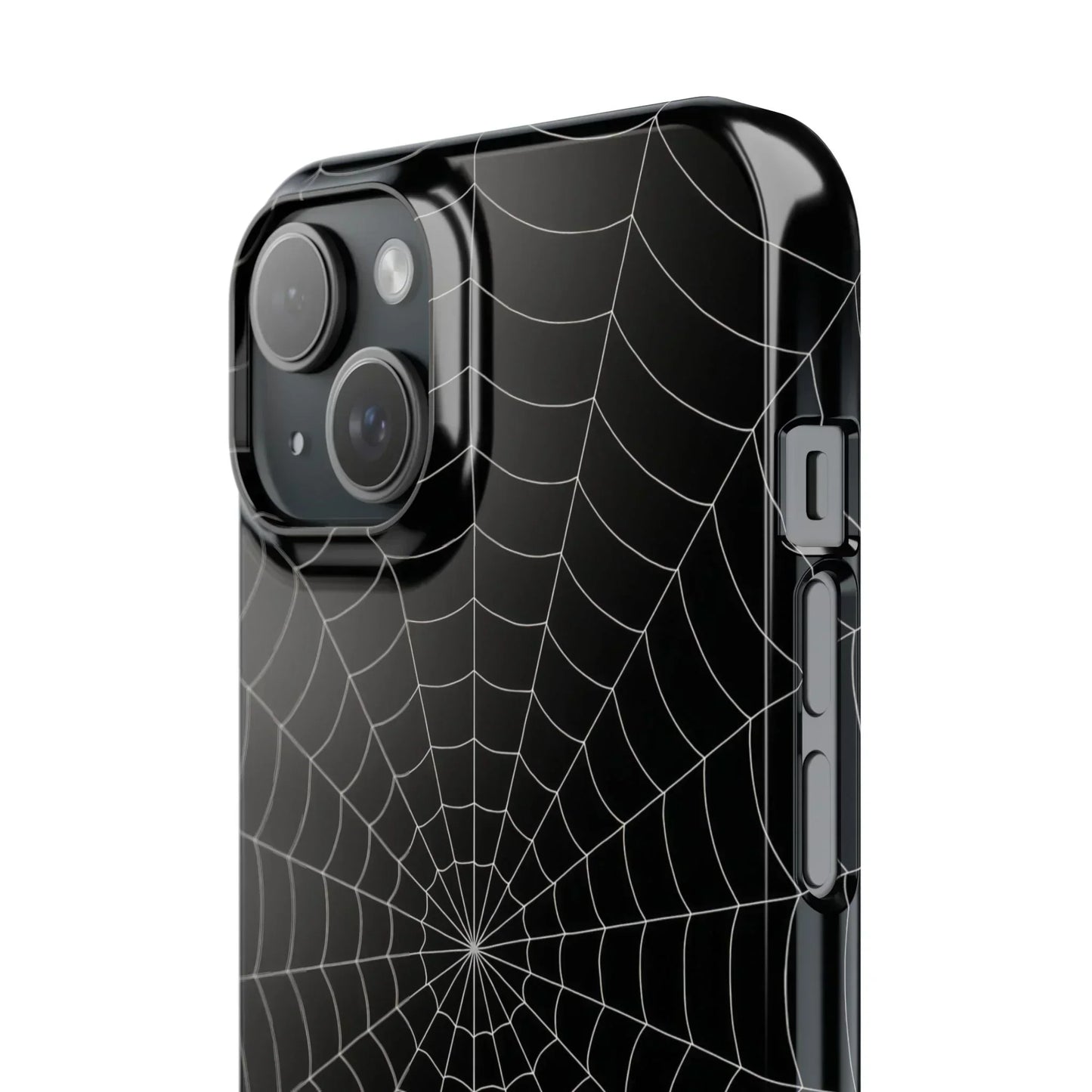 Spider Web Phone Case Slim Cases for iPhone 12-16 Models - KarArmDesign