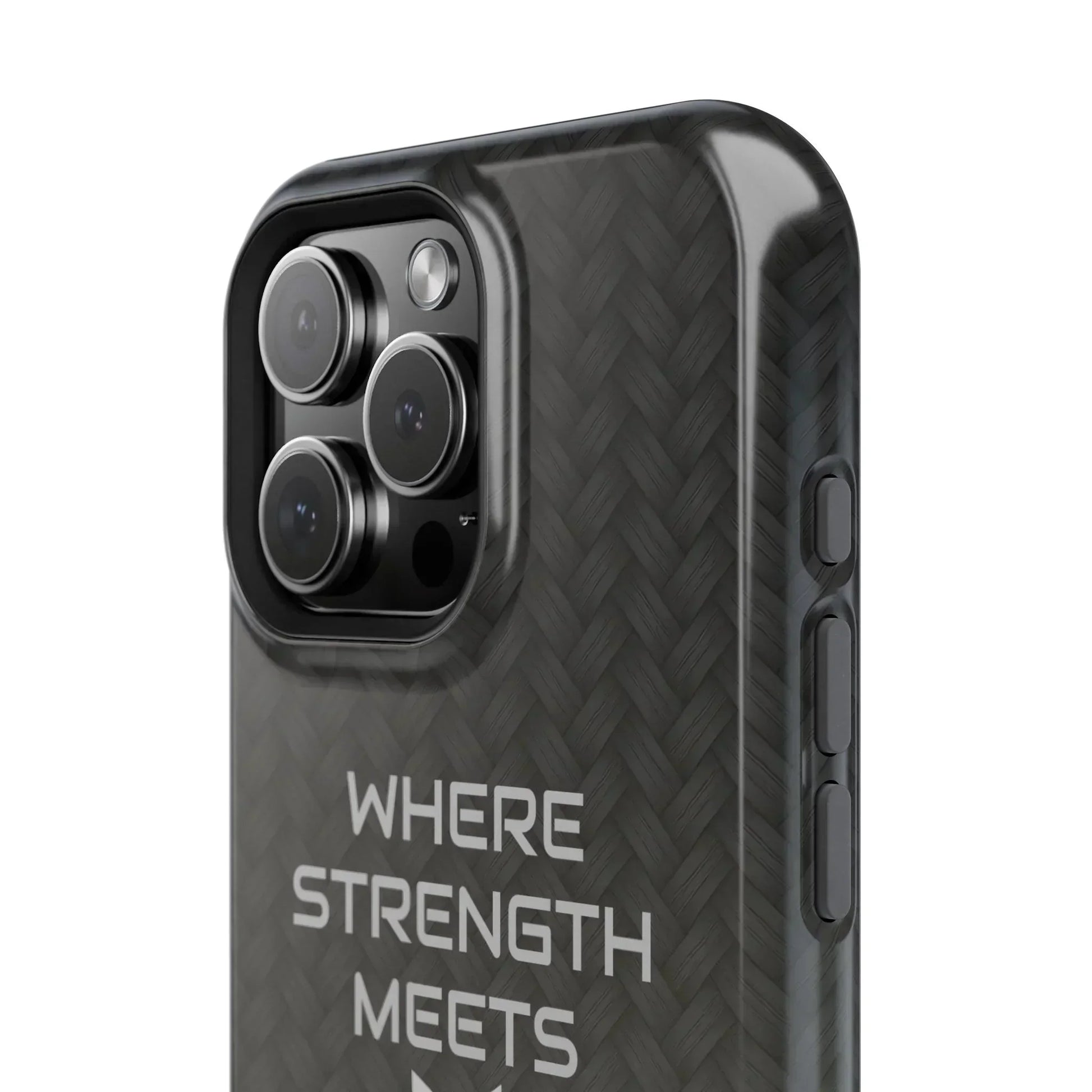 Gray Carbon Phone Case for iPhone 12-16 and Galaxy S21-S22 Models - KarArmDesign