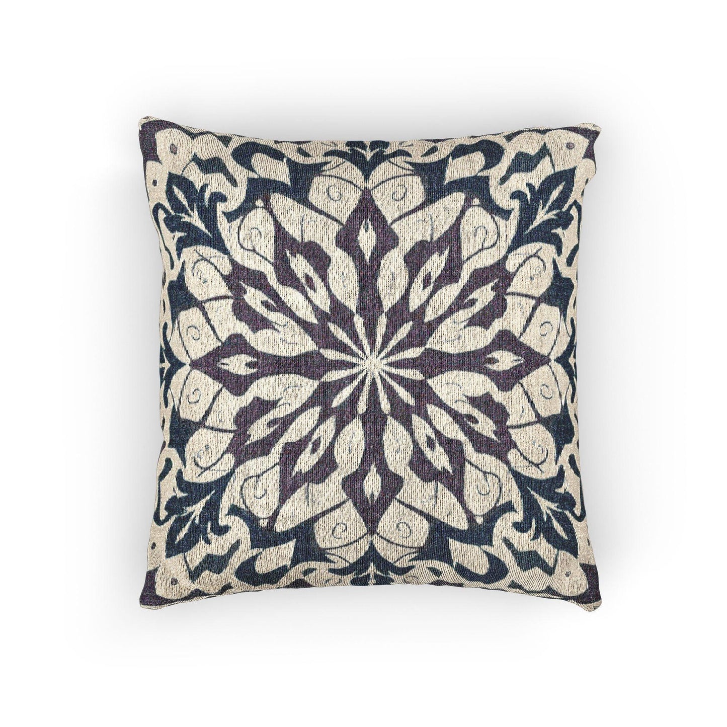 Elegant Woven Accent Pillow - KarArmDesign