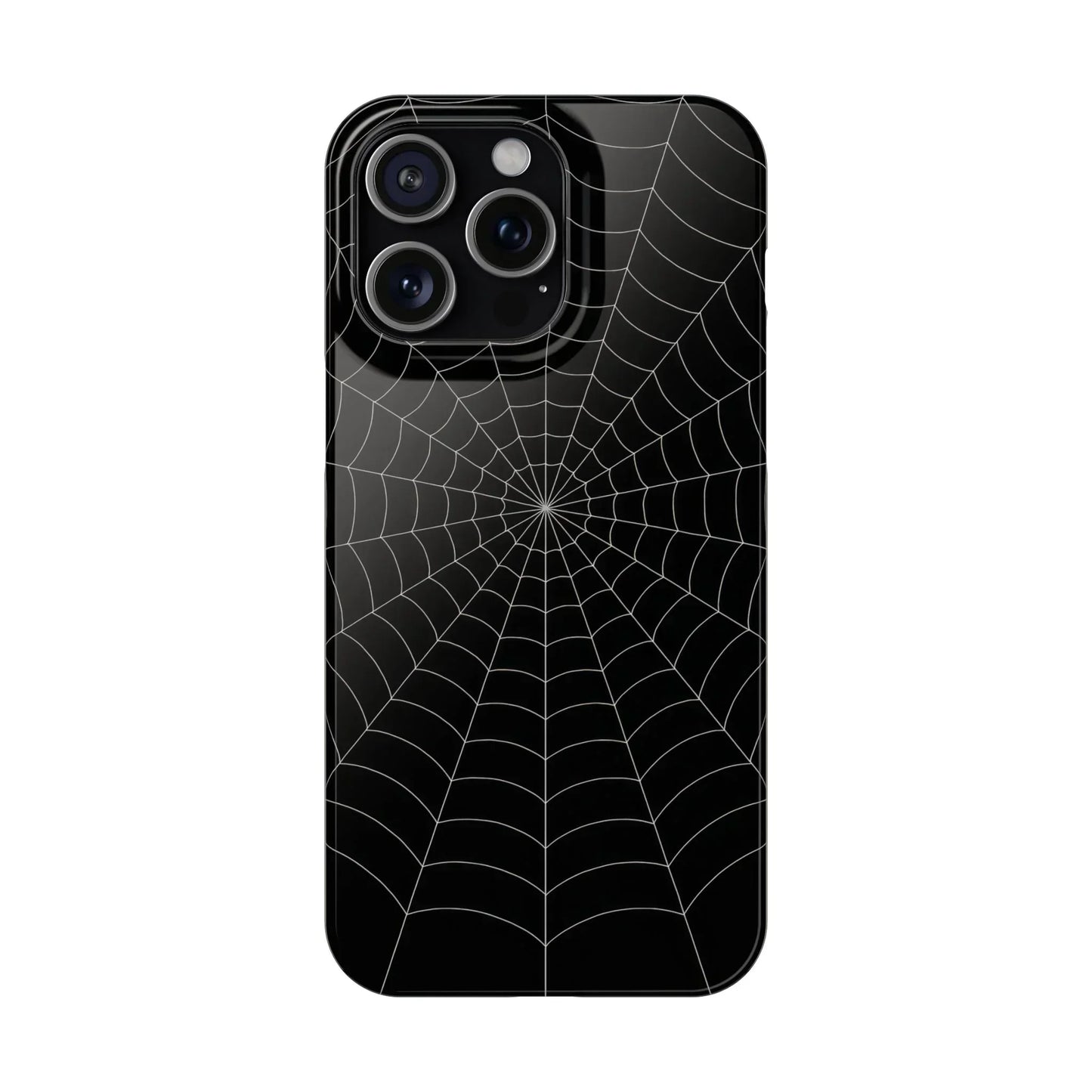 Spider Web Phone Case Slim Cases for iPhone 12-16 Models - KarArmDesign