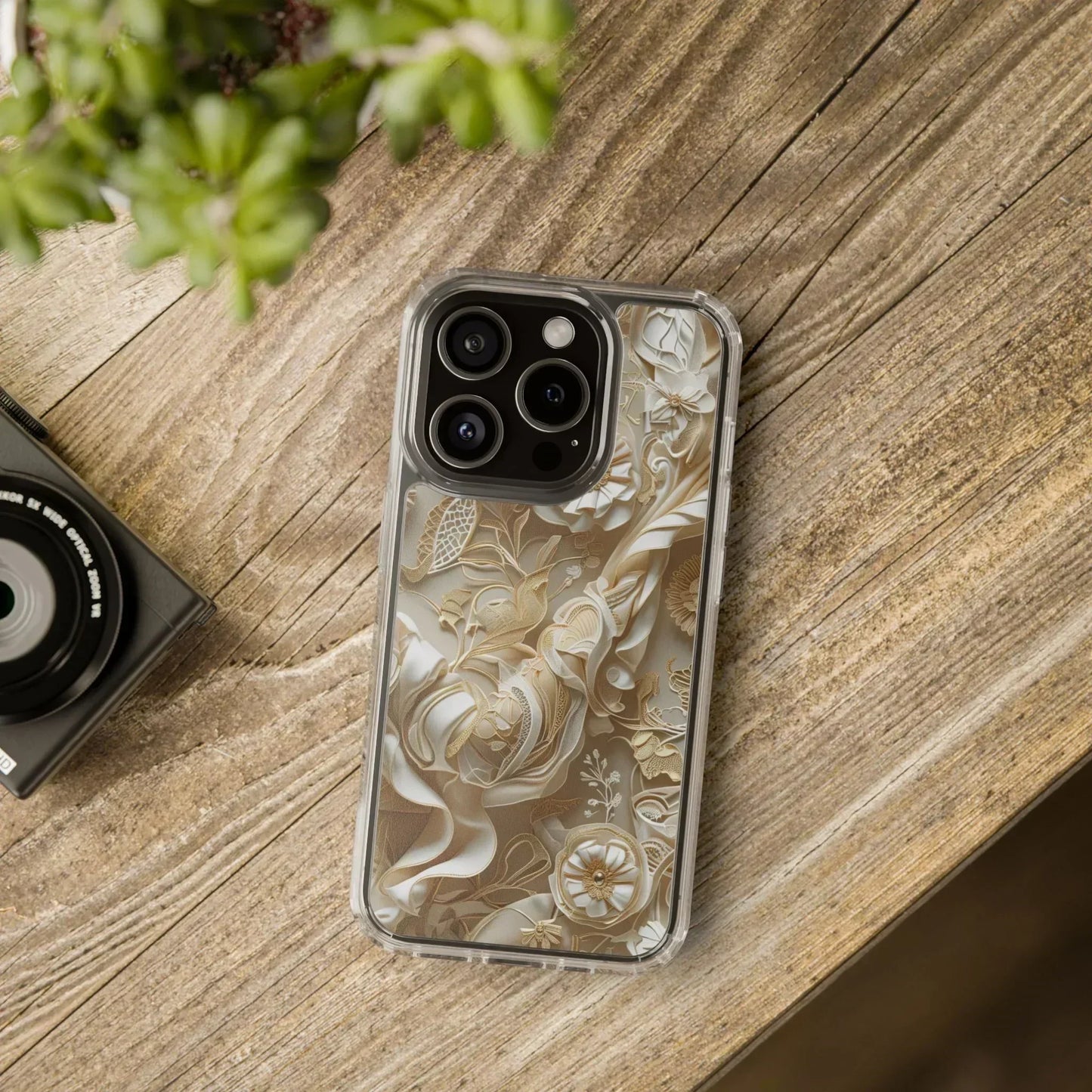 Minimalist Clear Phone Case for iPhone 12-16 and Samsung Galaxy S21 Models - KarArmDesign