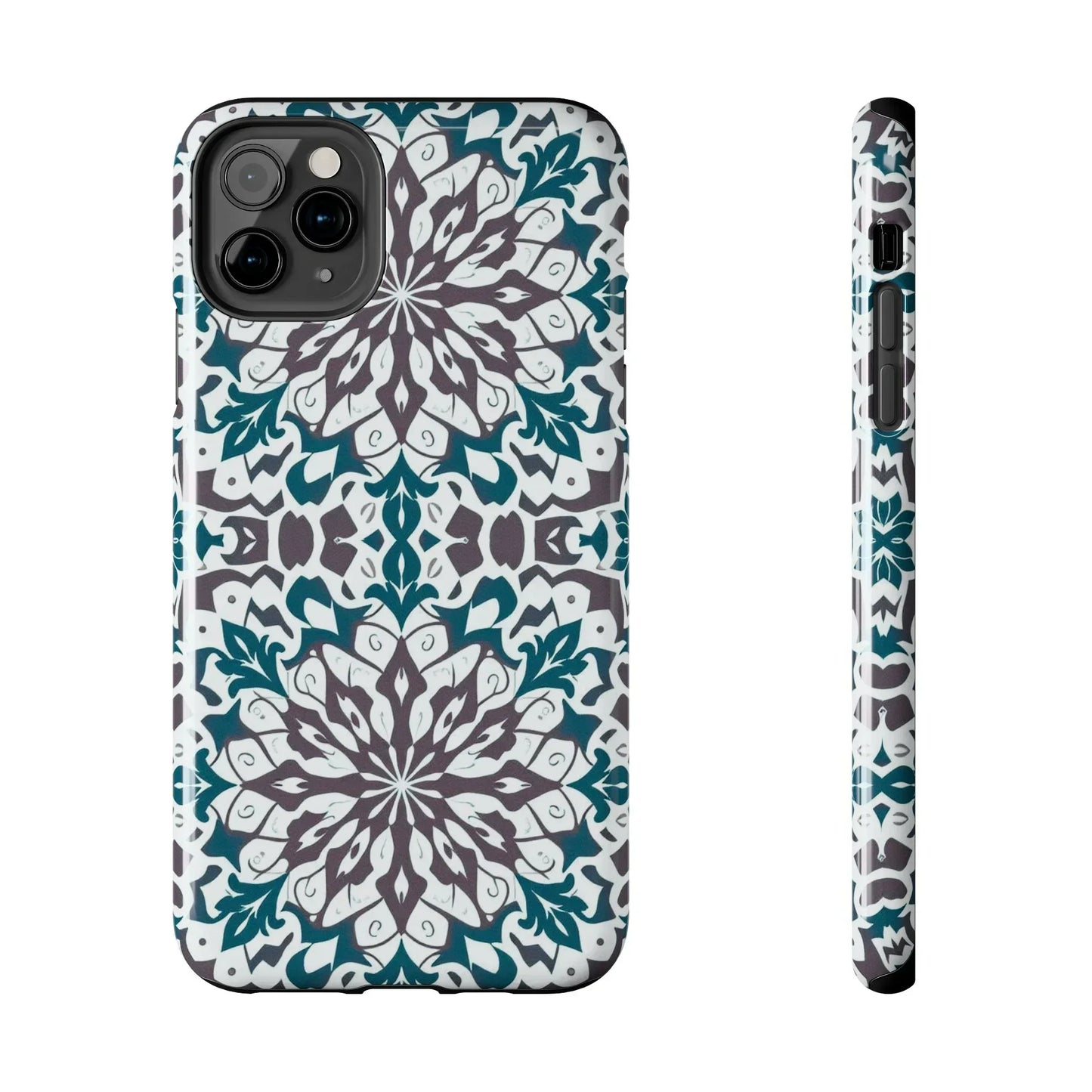 Mandala Phone Case for iPhone 7–16 and Galaxy S21–S24 Models - KarArmDesign