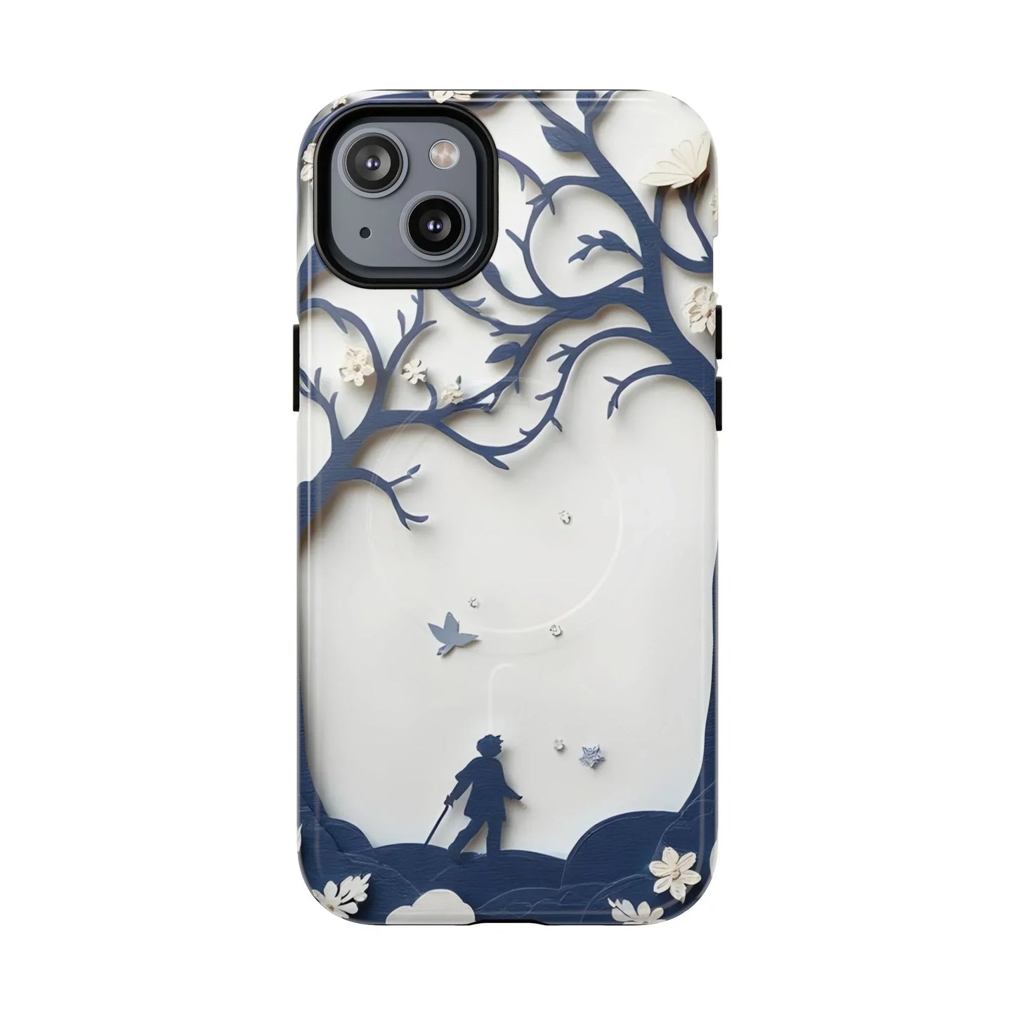 Nature Silhouette Phone Case for iPhone 14-16 Models - KarArmDesign