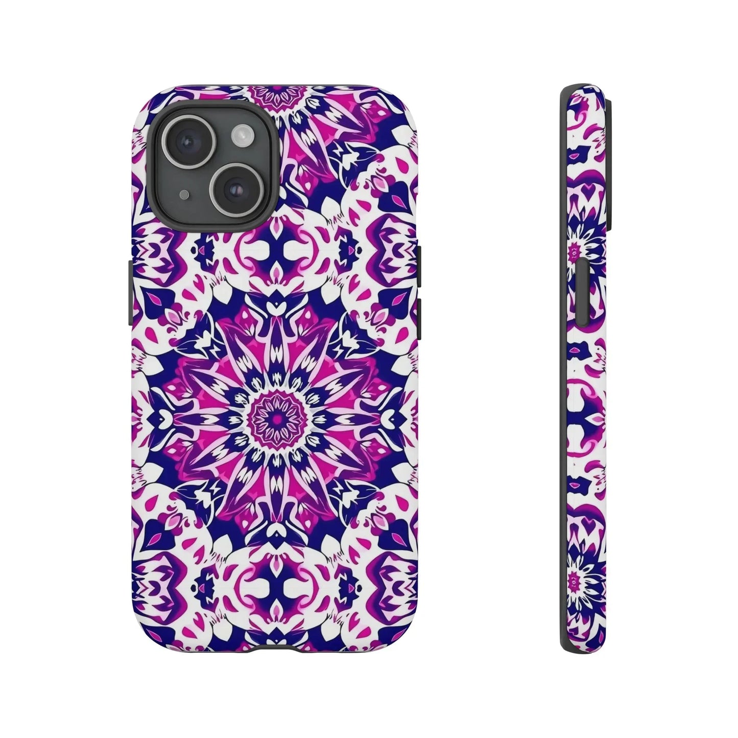 Vibrant Mandala Phone Case – Artistic Protection for iPhone & Galaxy - KarArmDesign