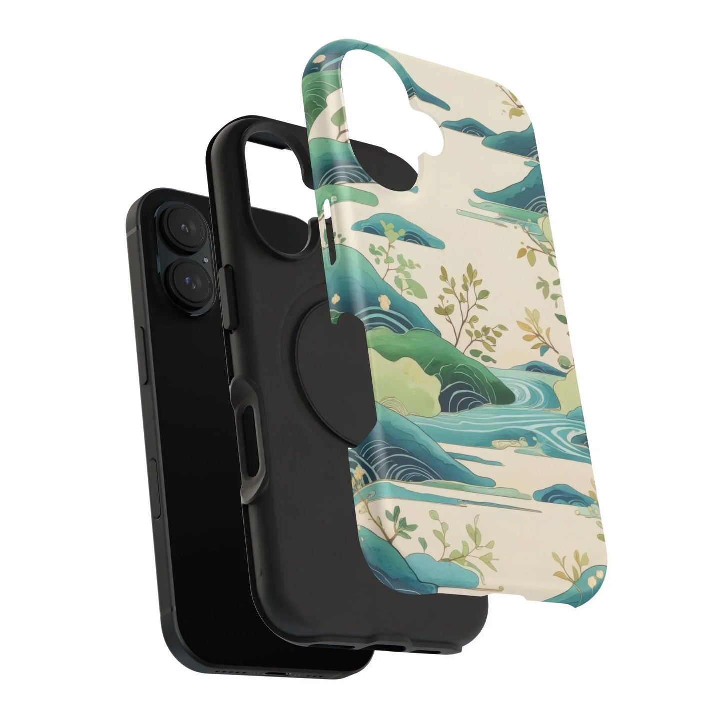 Nature Landscape Phone Case for iPhone 12-16 and Samsung Galaxy S21-S22 Models - KarArmDesign