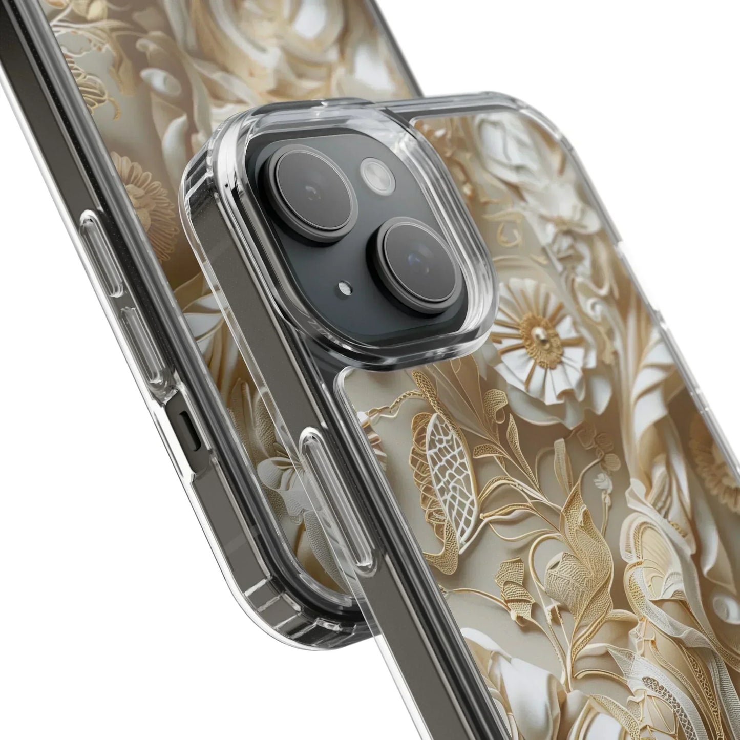 Minimalist Clear Phone Case for iPhone 12-16 and Samsung Galaxy S21 Models - KarArmDesign