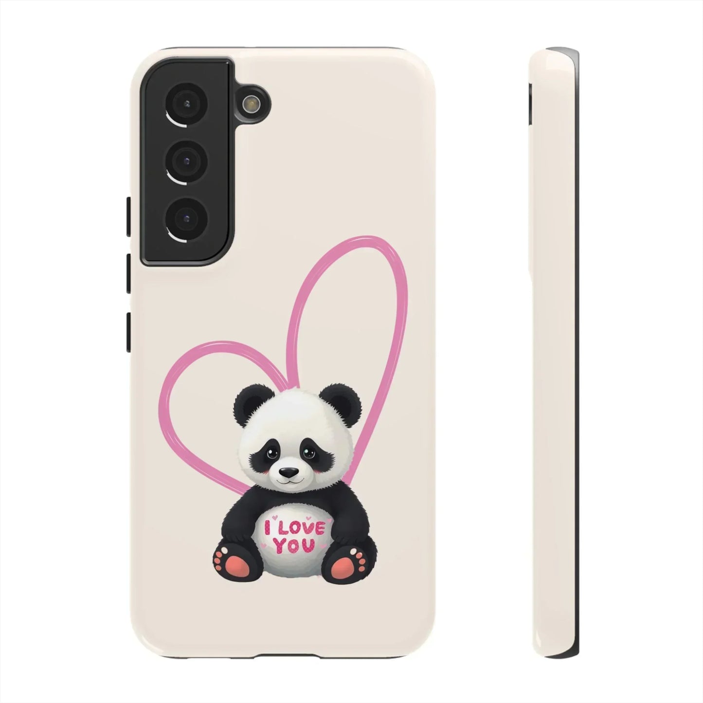 Adorable Panda Phone Case for Samsung Galaxy S10-S25 Models - KarArmDesign